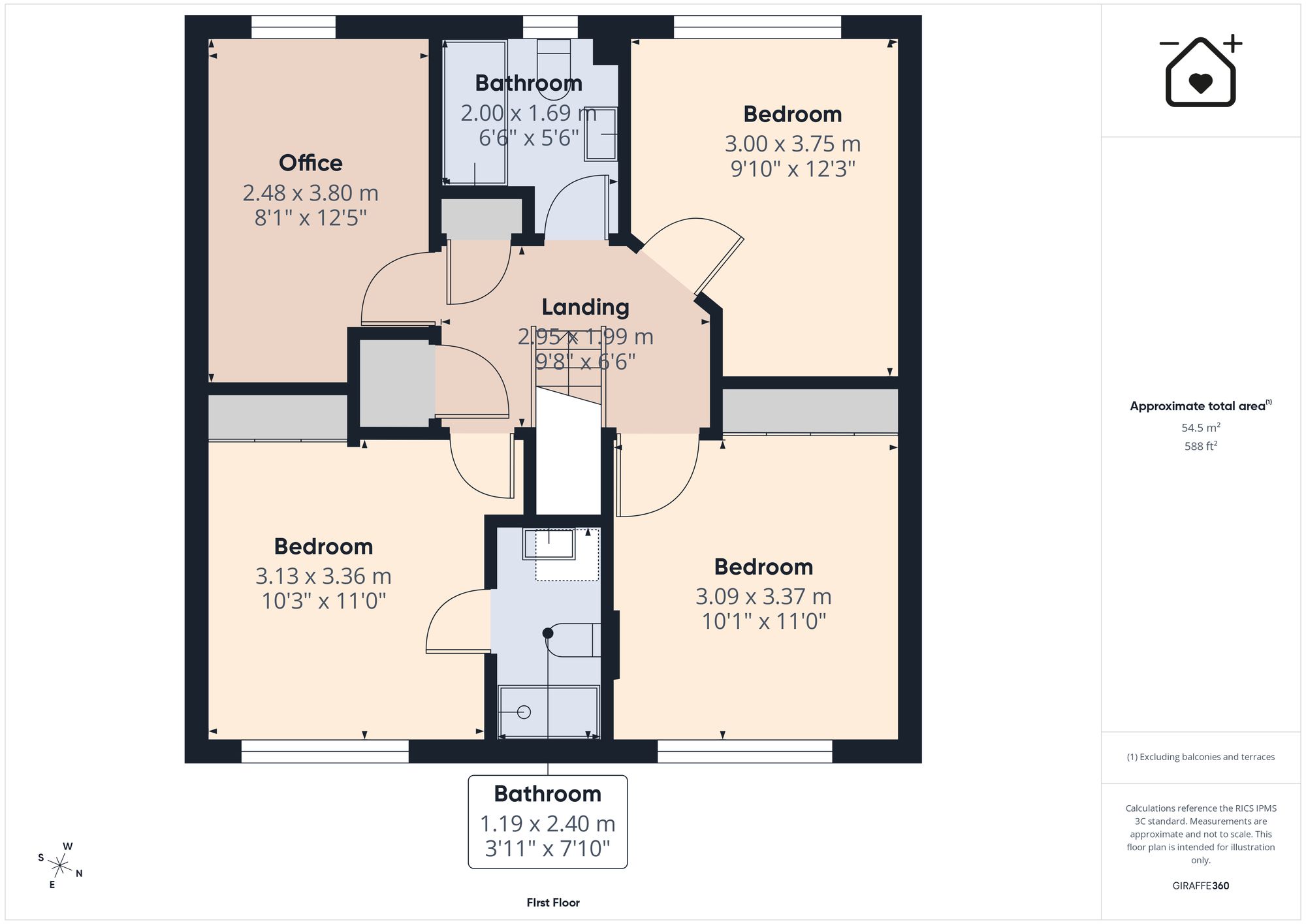 10 Clos Y Lightning, Barry floorplan