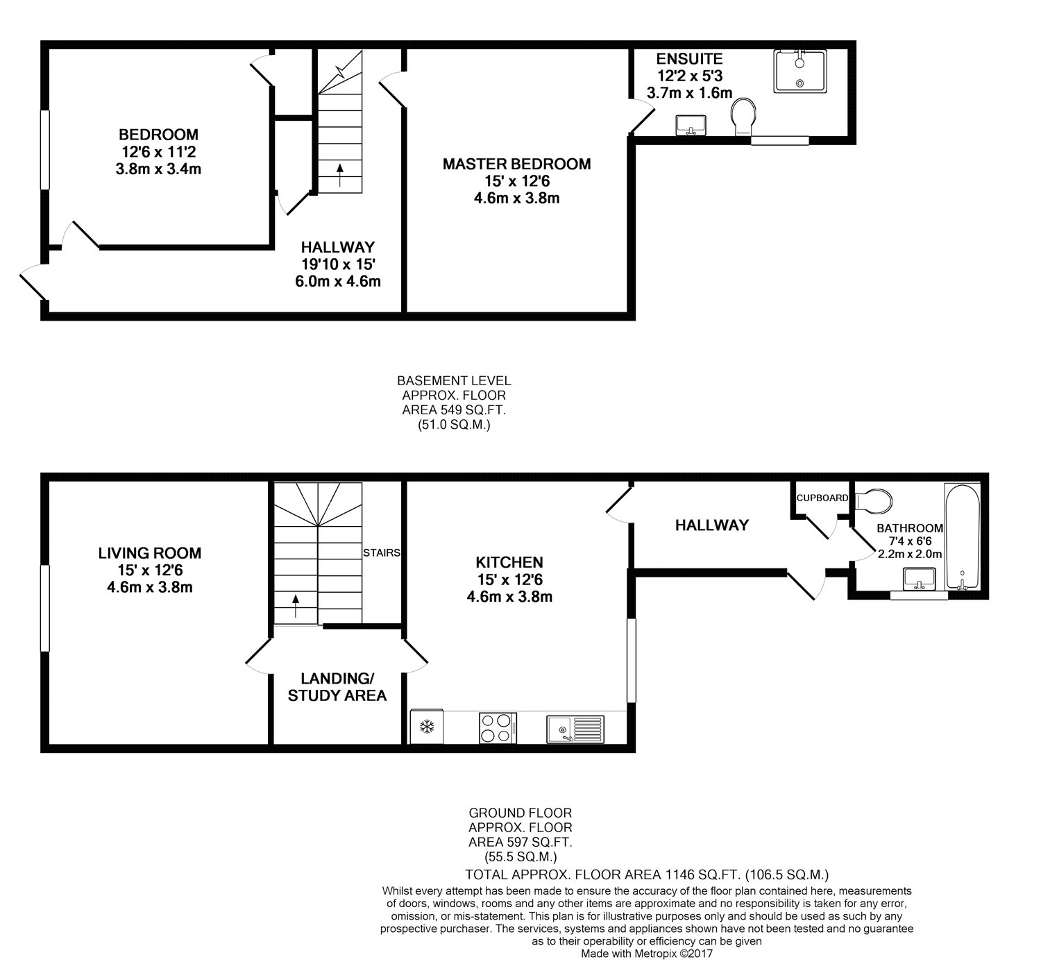 2 Bedrooms Terraced house to rent in Richmond Road, Montpelier, Bristol BS6