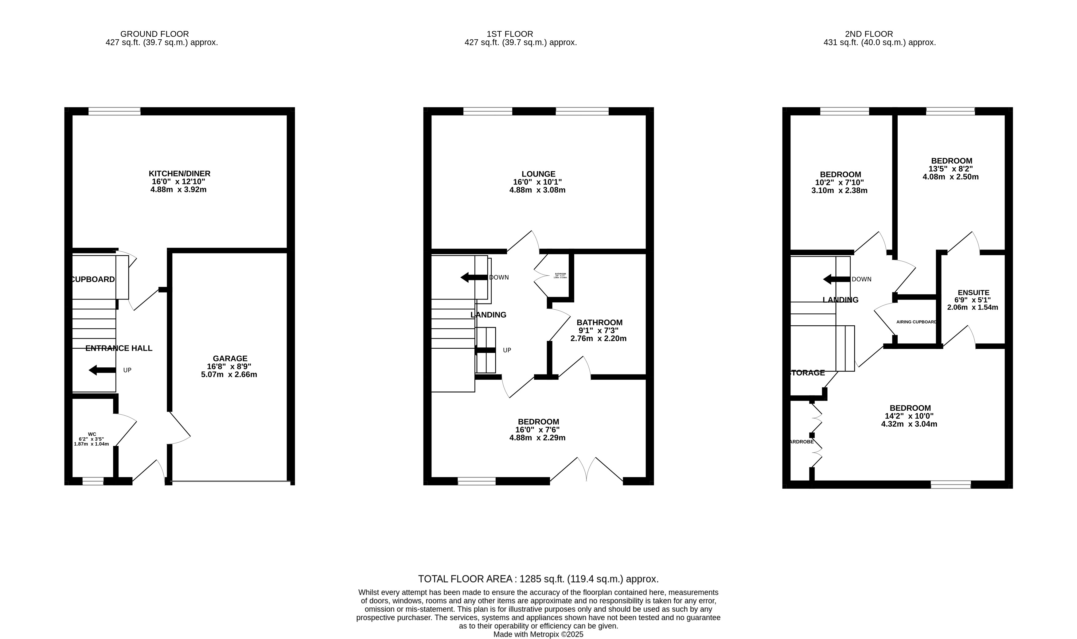 20, Nightingale Drive, Stockton floorplan