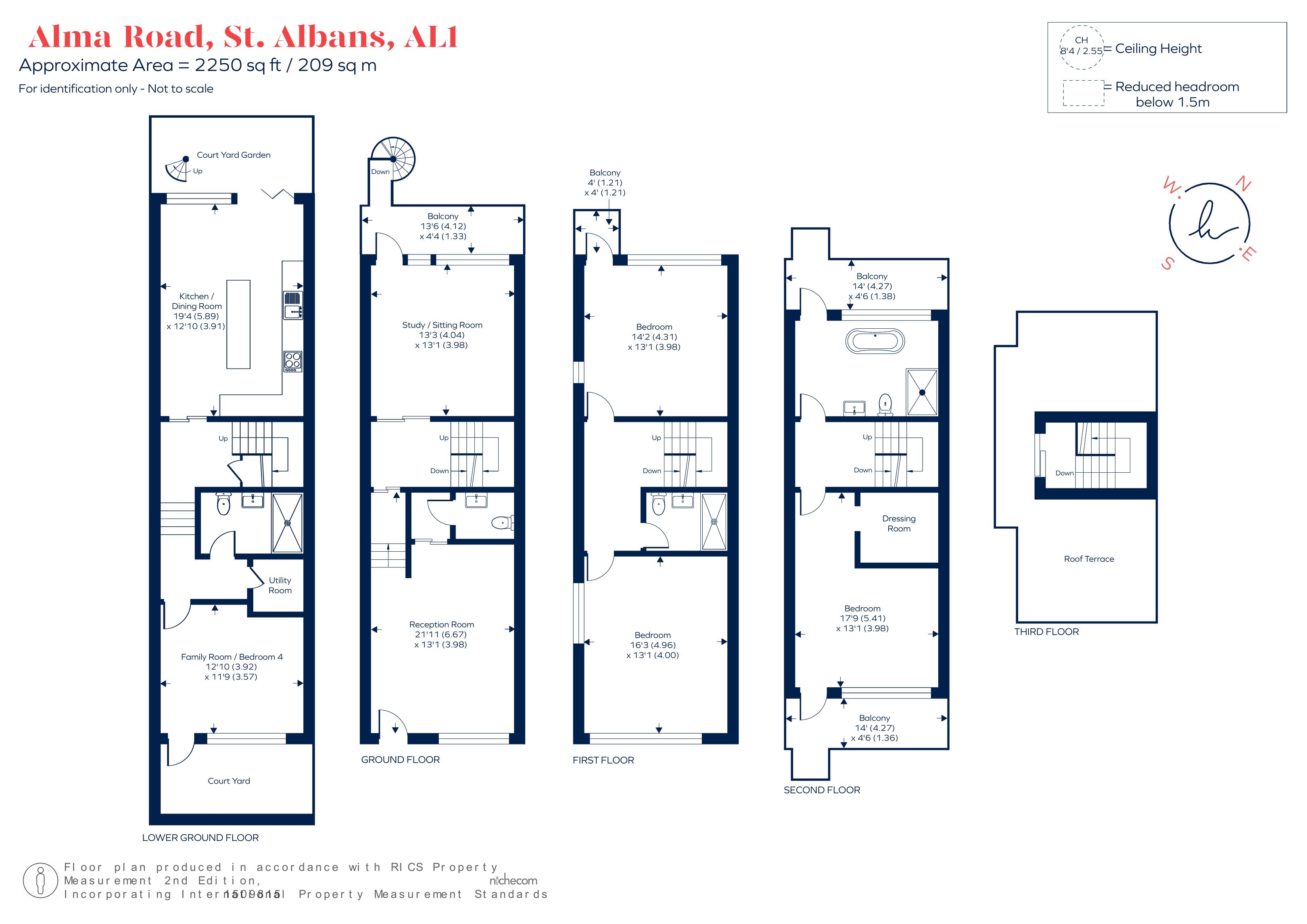 1, Alma Road, St. Albans floorplan