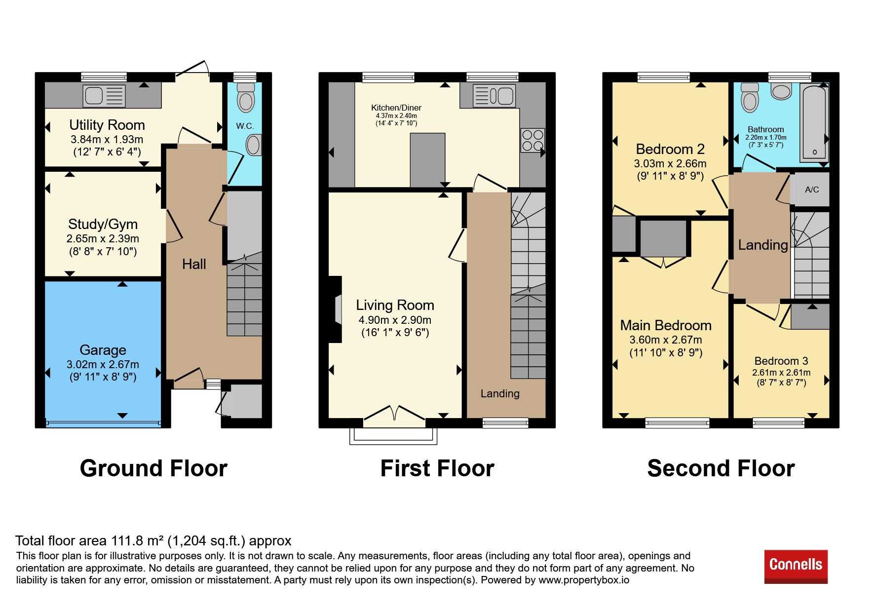 1, Goode Close, Warwick floorplan