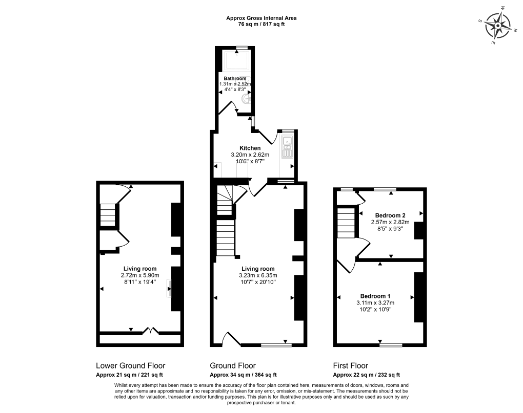 109, Southbroom Road, Devizes floorplan