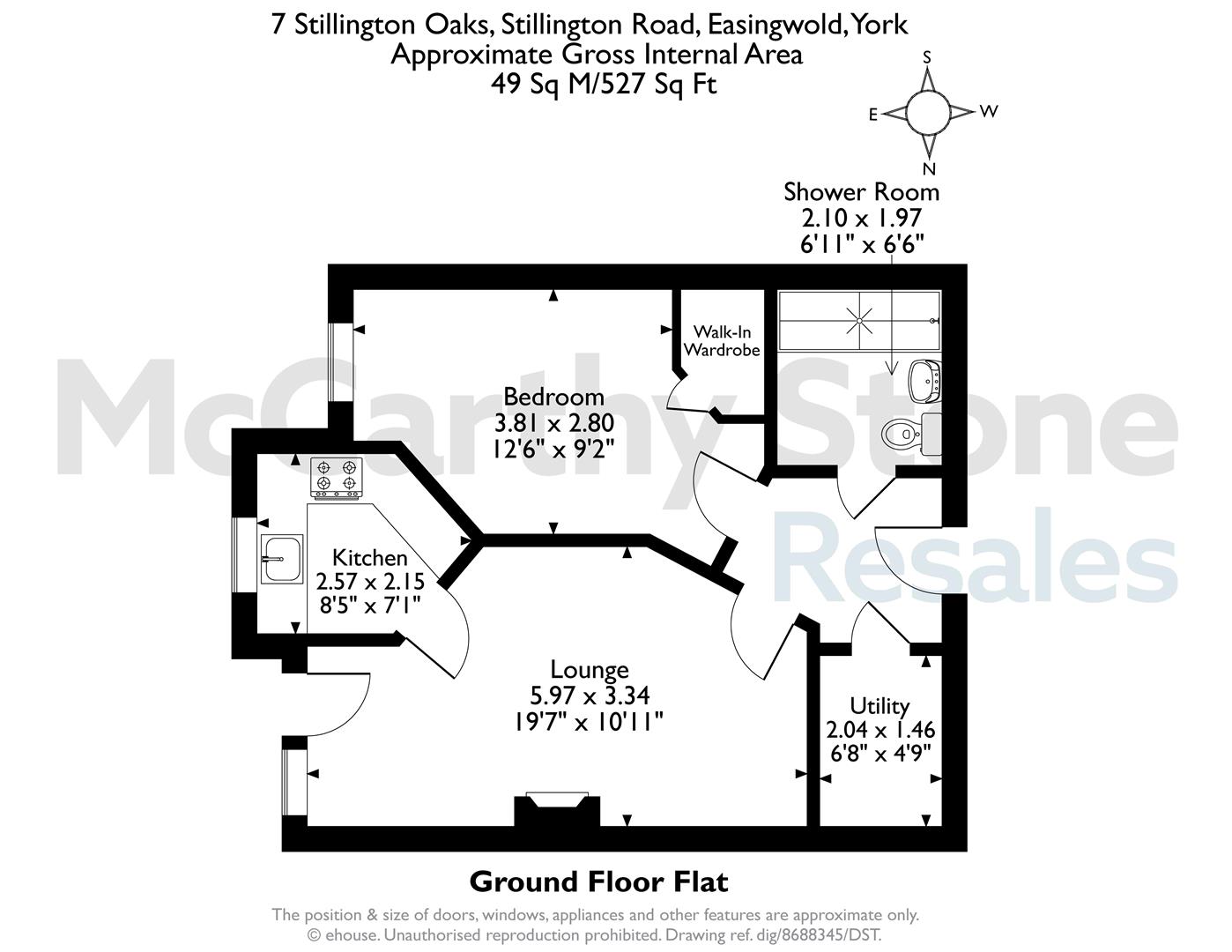 7 Stillington Oaks,, Stillington Road, York floorplan
