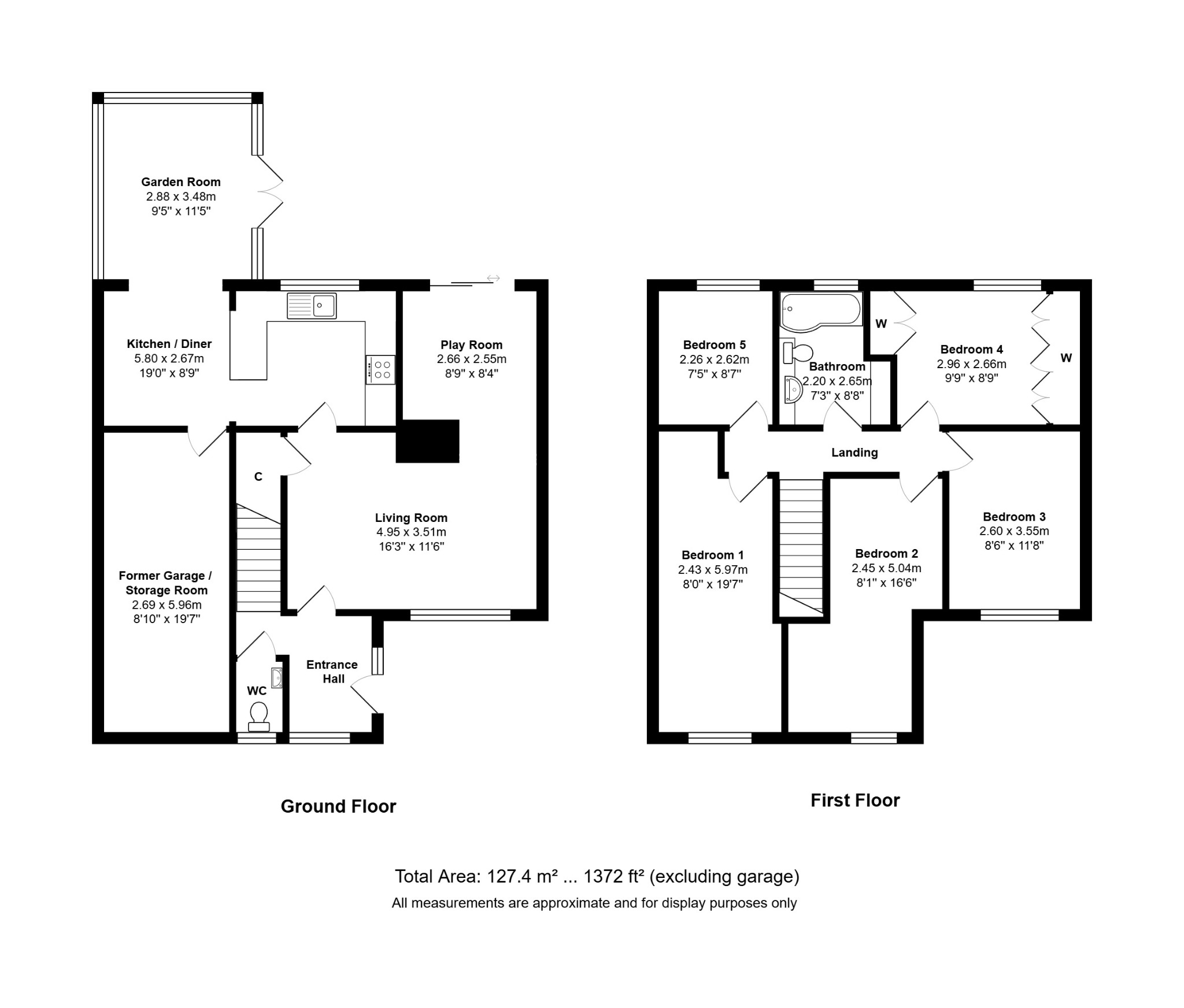 8 Bacton Close, South Wootton, Norfolk floorplan