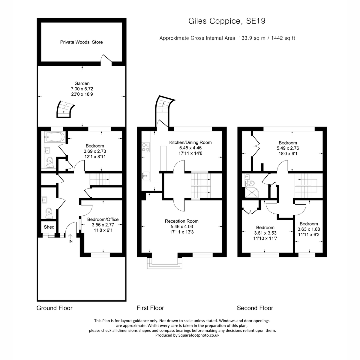 Giles Coppice, London, SE19 floorplan