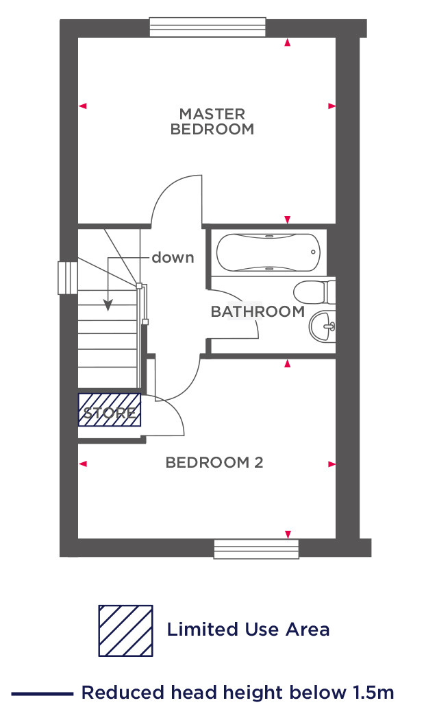 3, Rosebay Grove, Poulton-le-Fylde floorplan