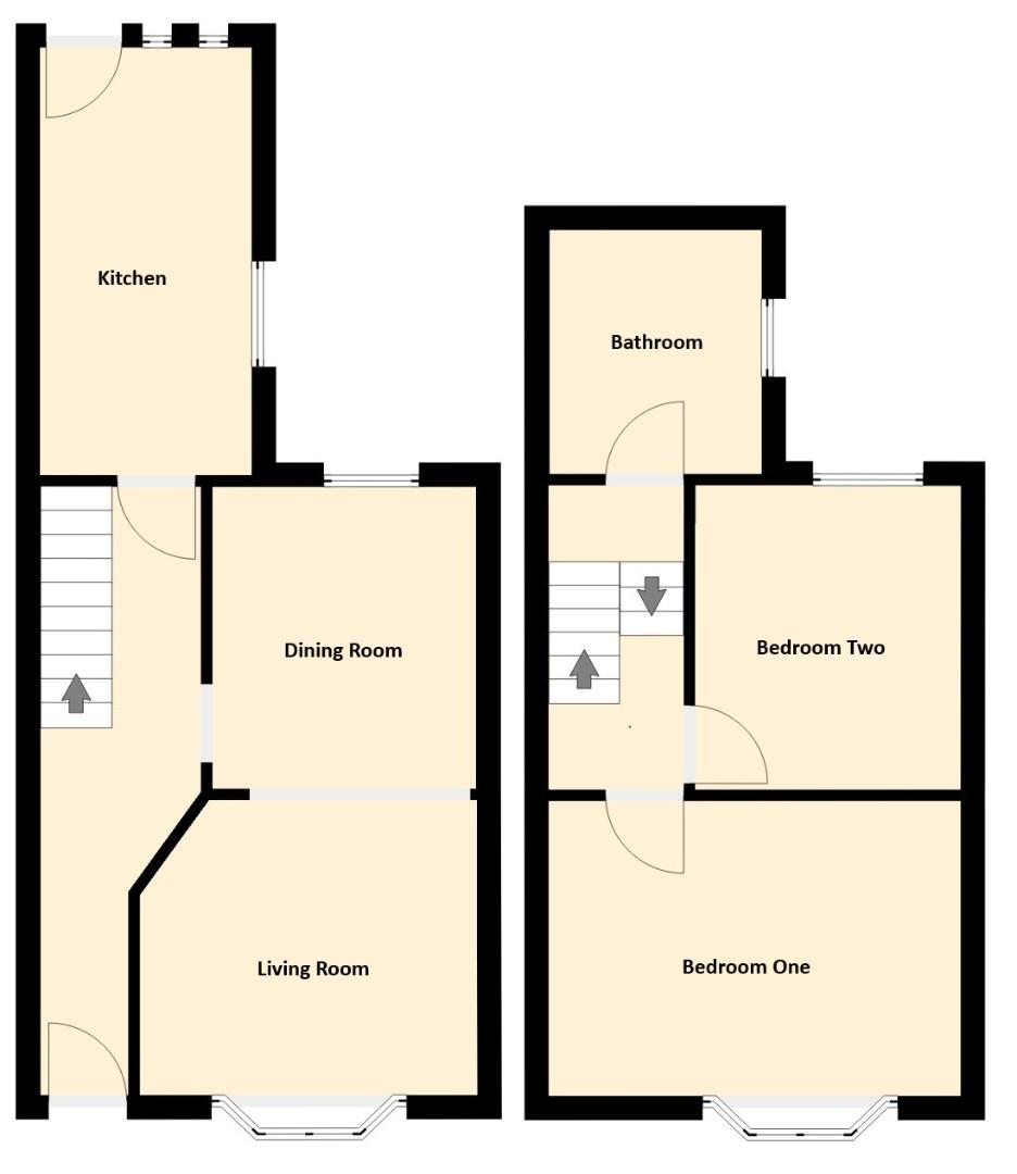 7,, Milton Terrace, Weymouth floorplan