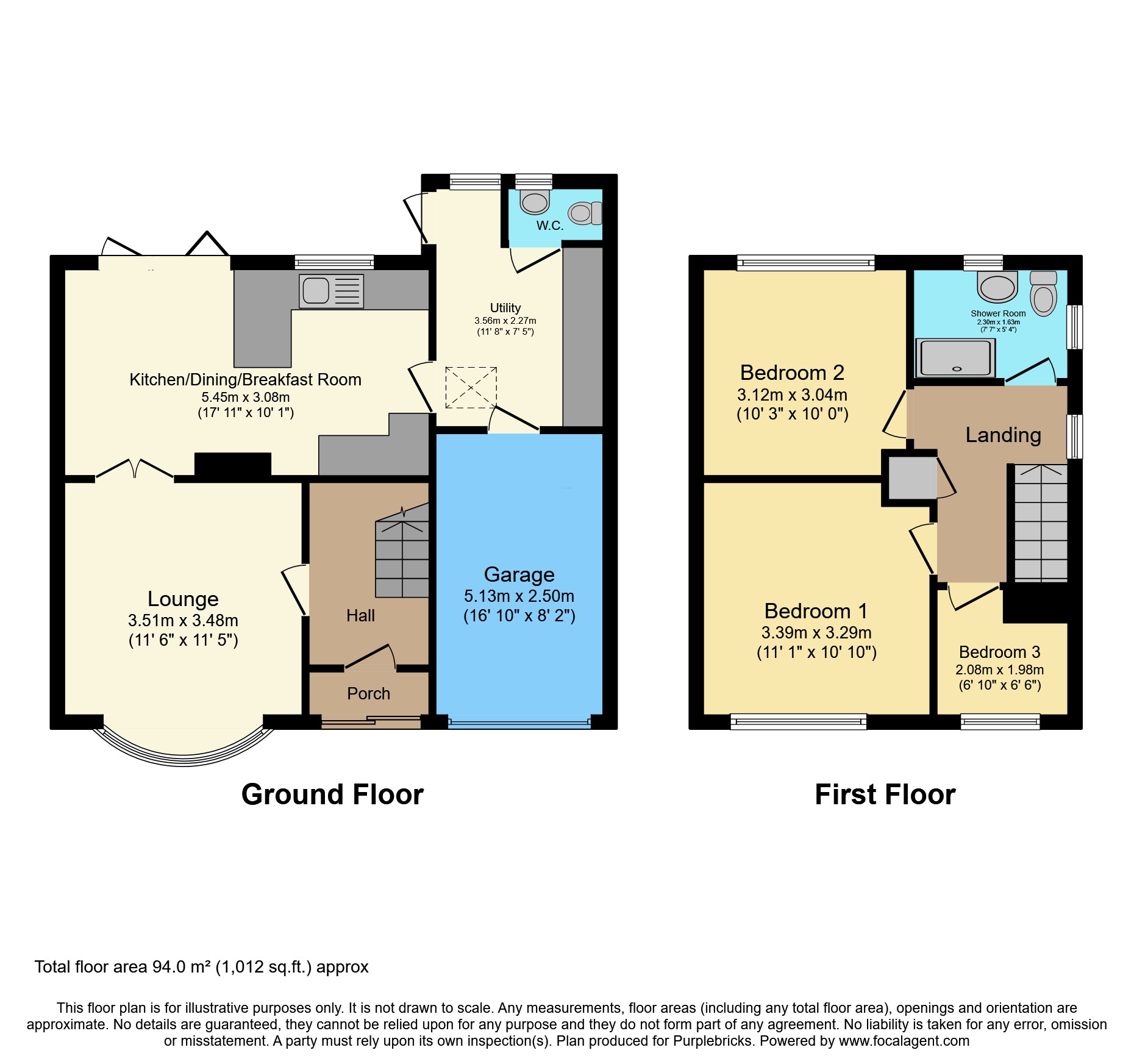 17, Greenfield Road, Stoke-on-Trent floorplan