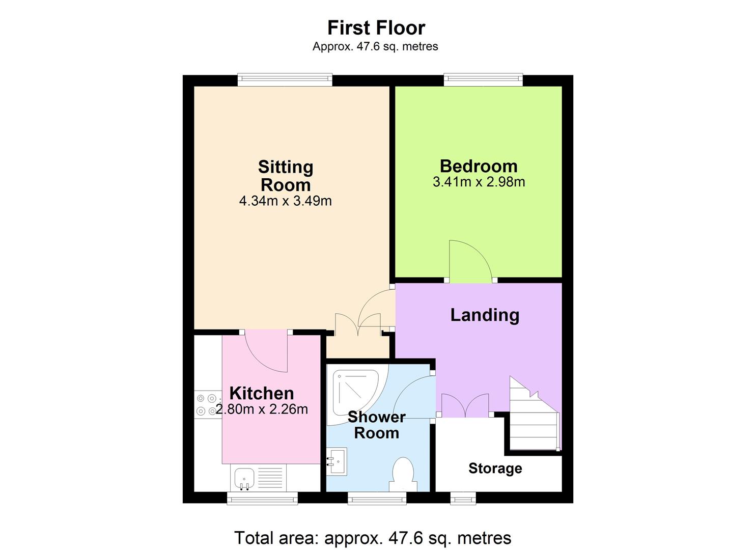 13, Raven Walk, Hereford floorplan