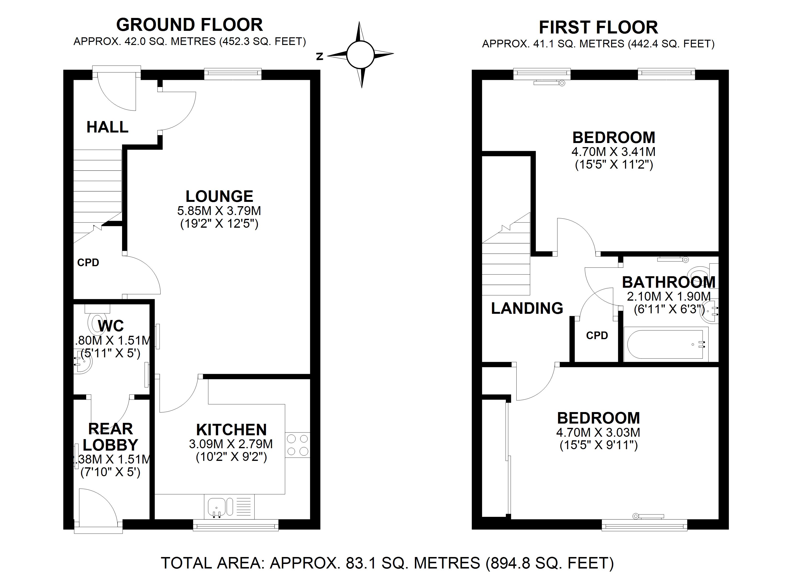36, Hill View Drive, Welling floorplan