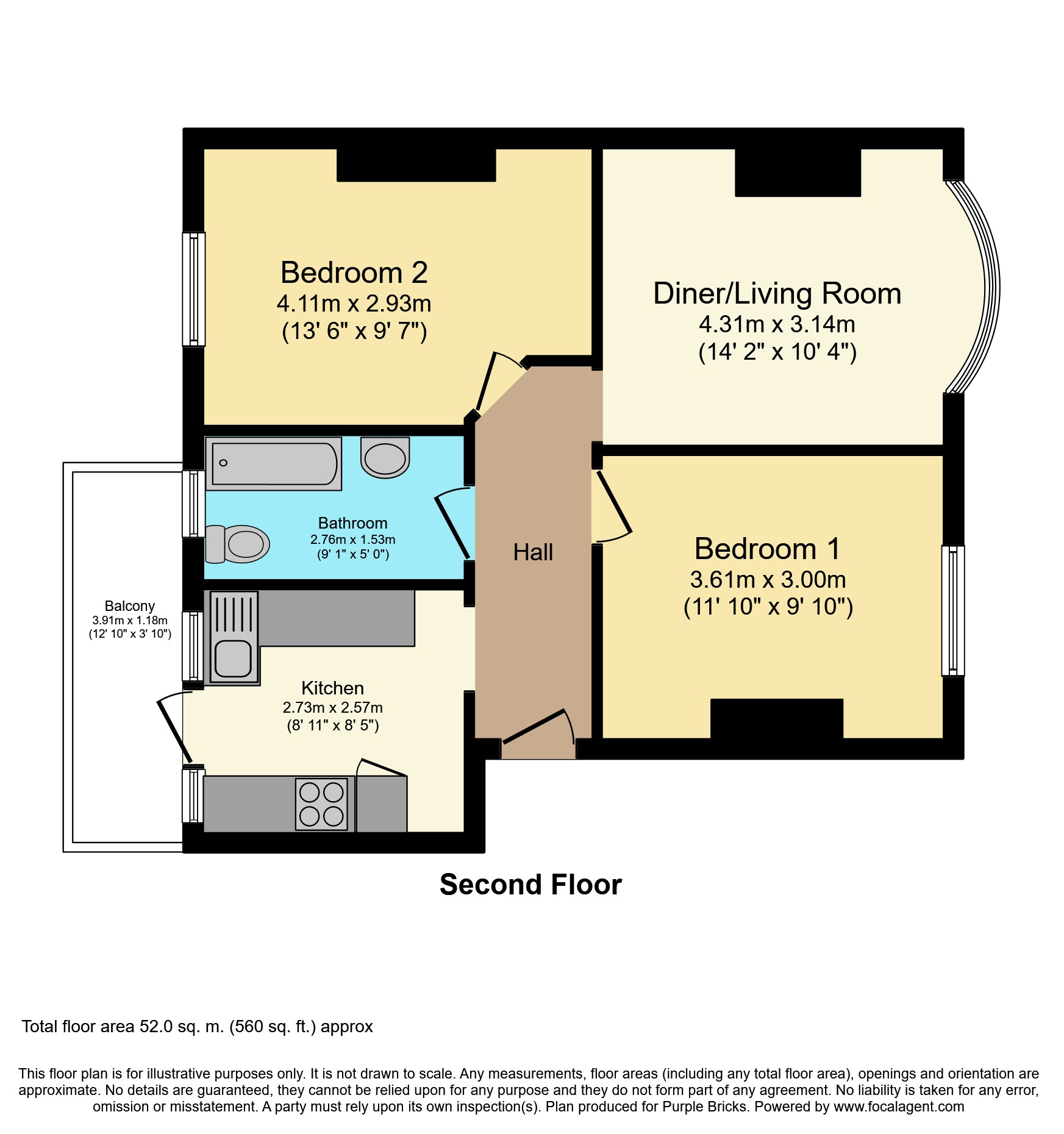 Chinbrook Road, Grove Park SE12, 2 bedroom flat for sale 52715551 PrimeLocation