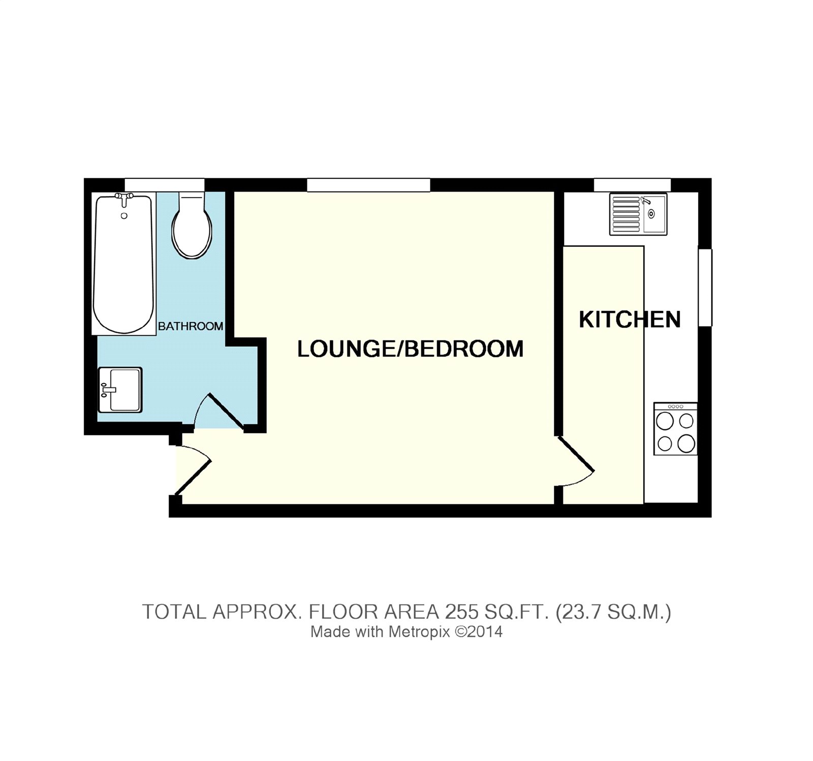 Flat 3, 6, School Lane, Stockport floorplan