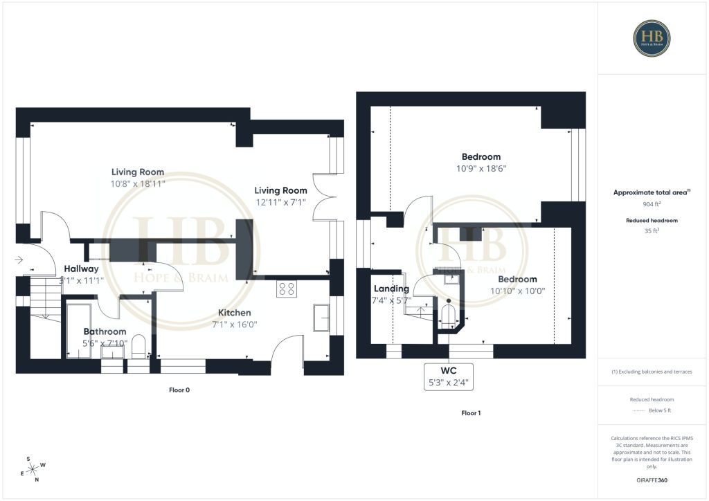 4, Saxon Road, Whitby floorplan
