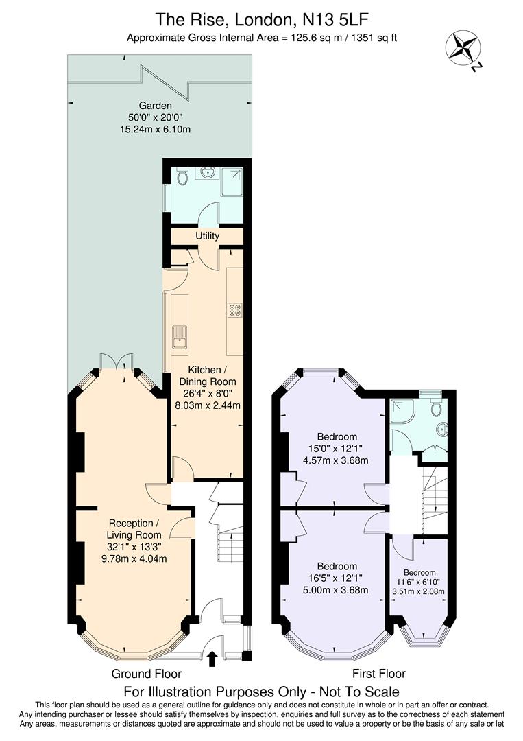 19, The Rise, London floorplan