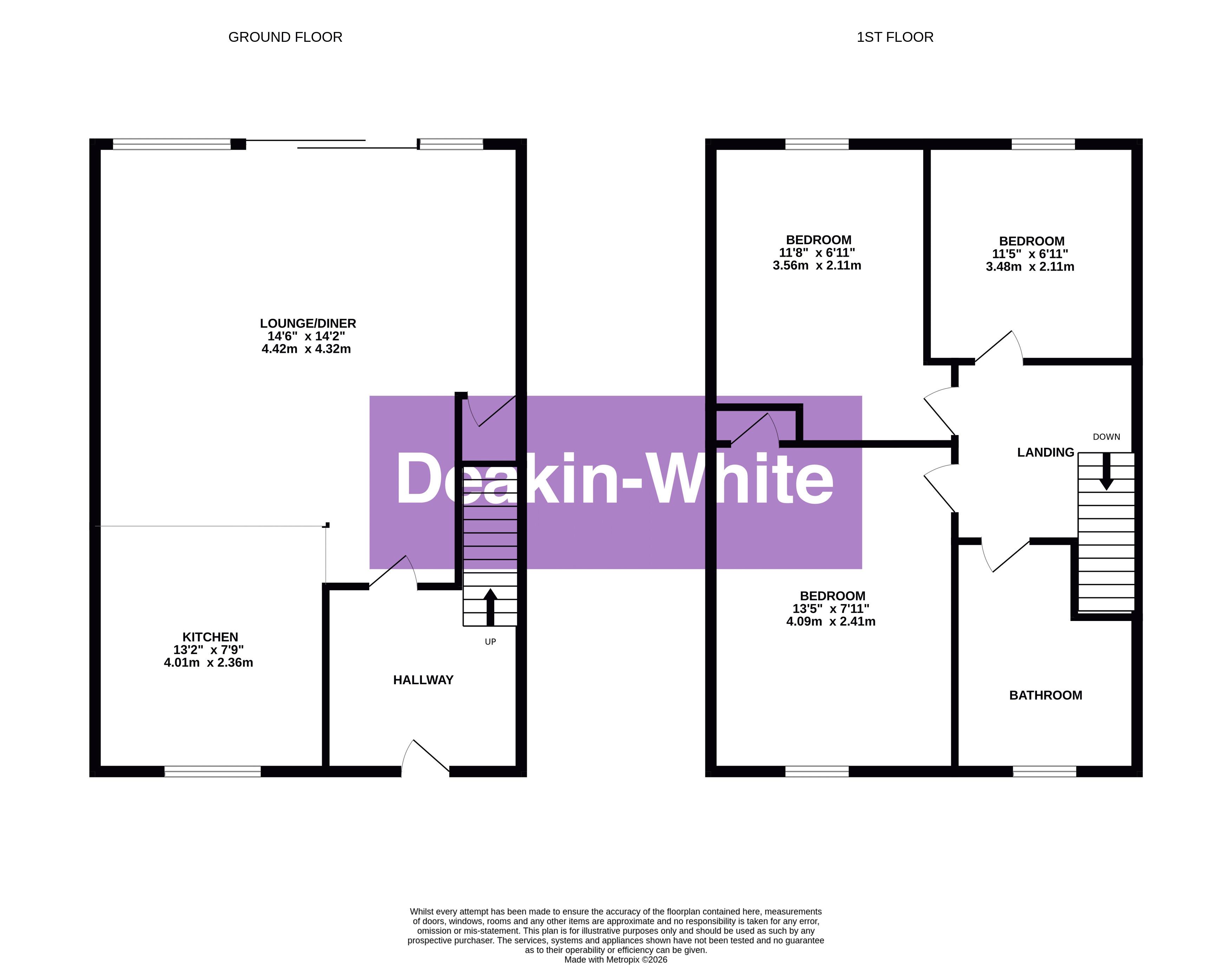 36, Northview Road, Houghton Regis floorplan