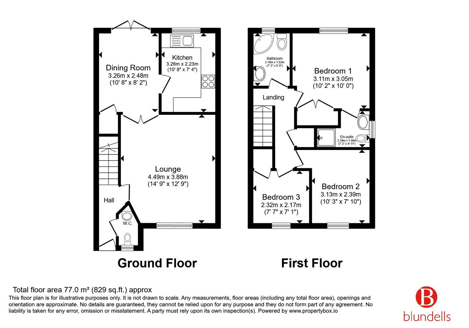6, Rose Hill Avenue, Sheffield floorplan