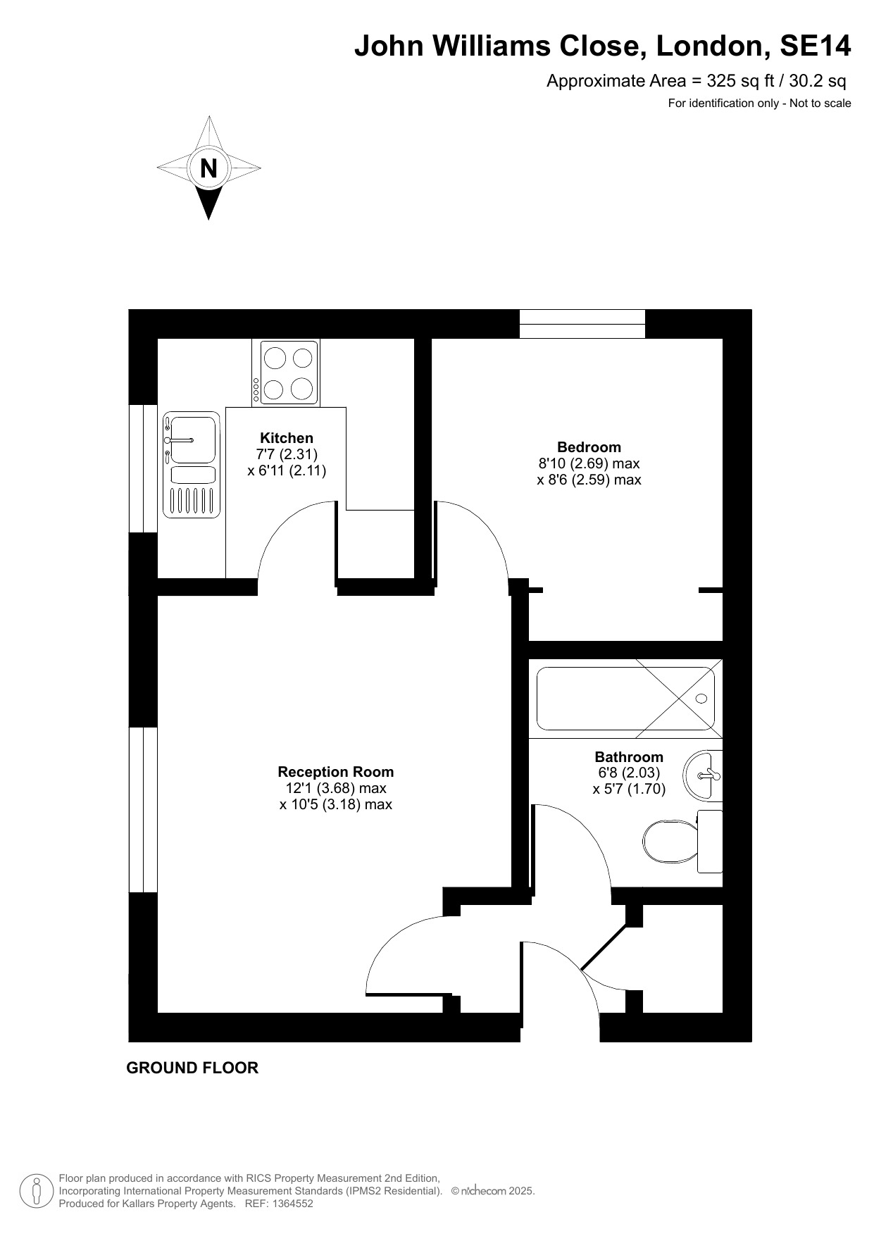 John Williams Close, London, SE14 floorplan