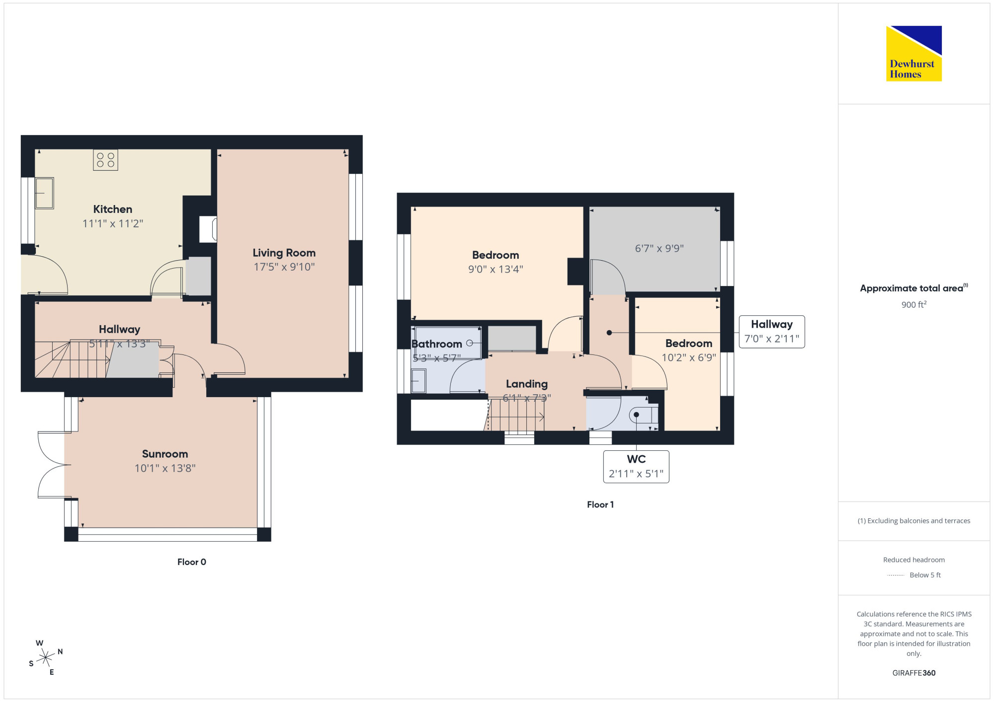 10, Beech Drive, Longridge floorplan