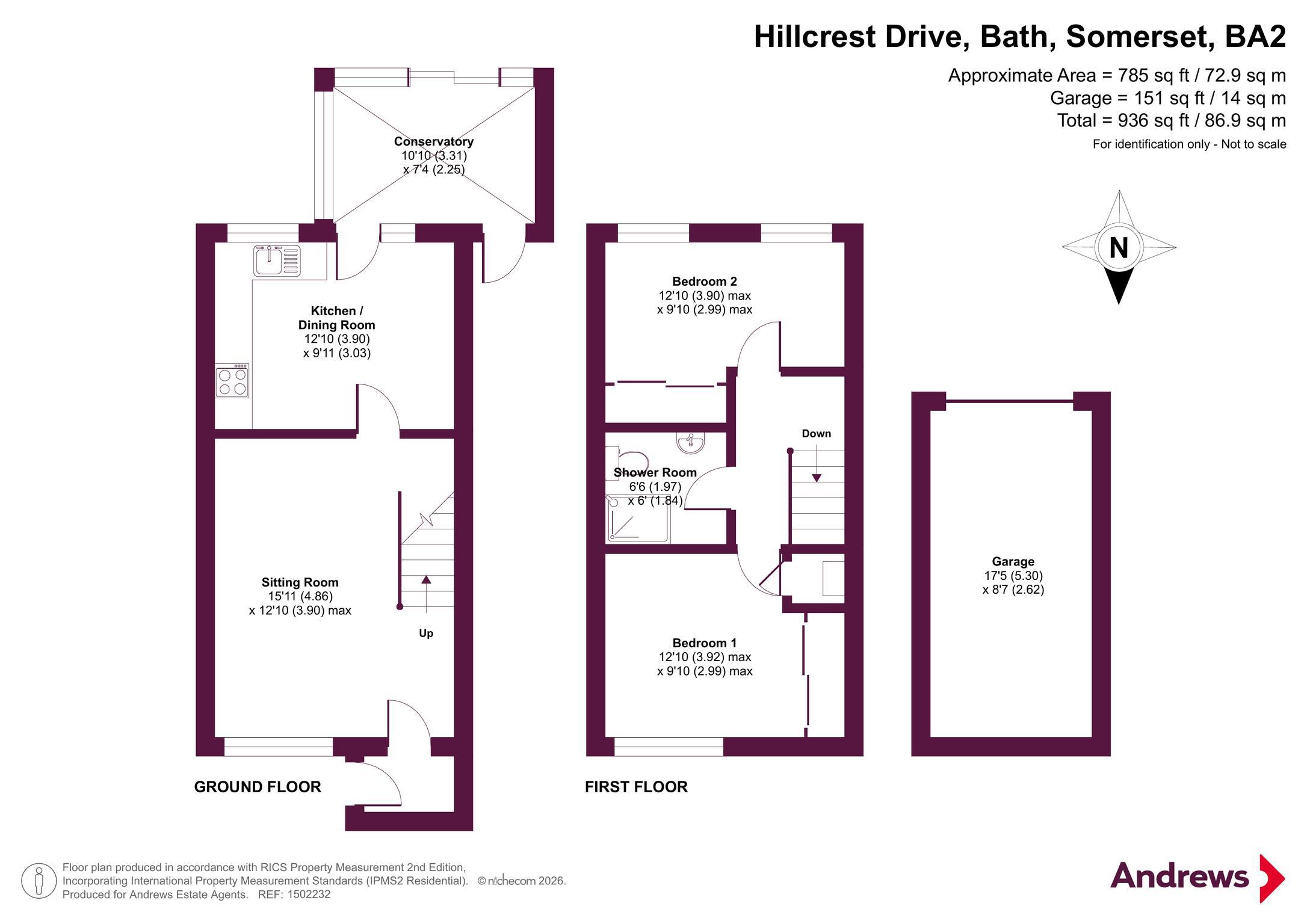 64, Hillcrest Drive, Somerset floorplan
