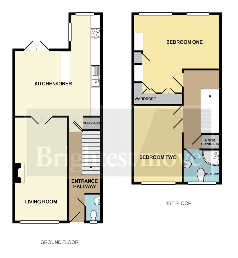 2 Bedrooms Terraced house for sale in Risemoor Road, Bridgwater TA6