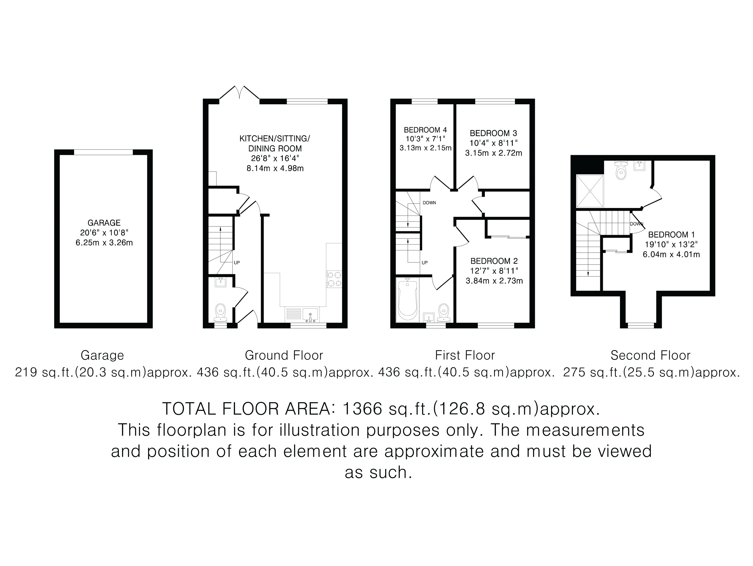 9, Perkins Way, Welwyn Garden City floorplan
