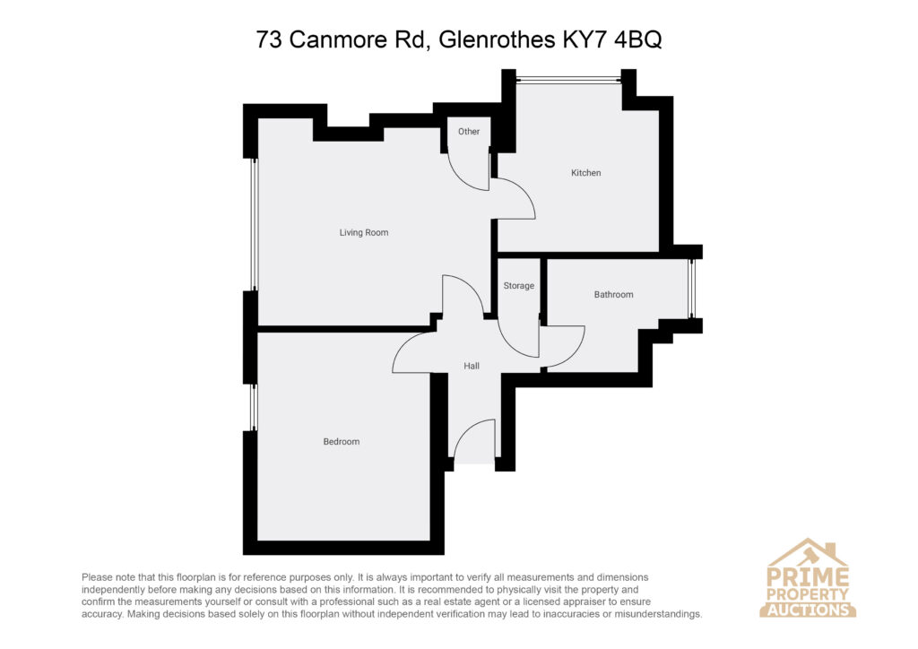 73, Canmore Road, Glenrothes floorplan