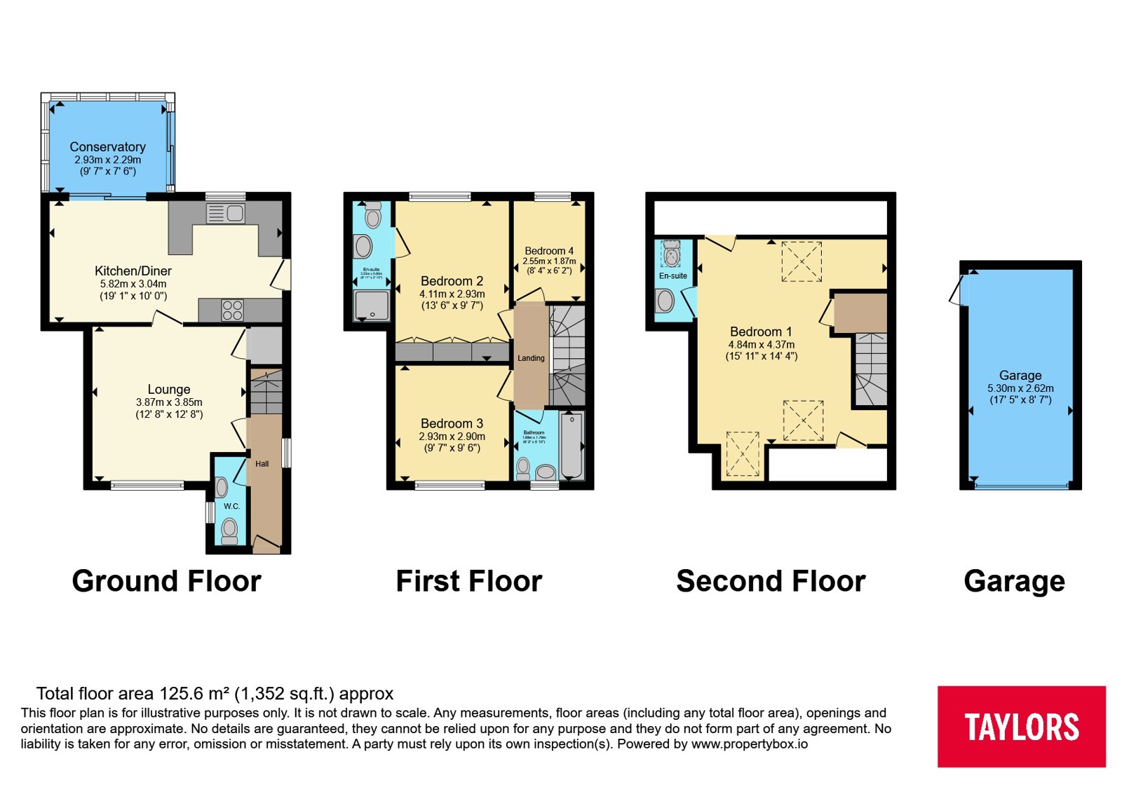 89, Merlin Drive, Bedfordshire floorplan