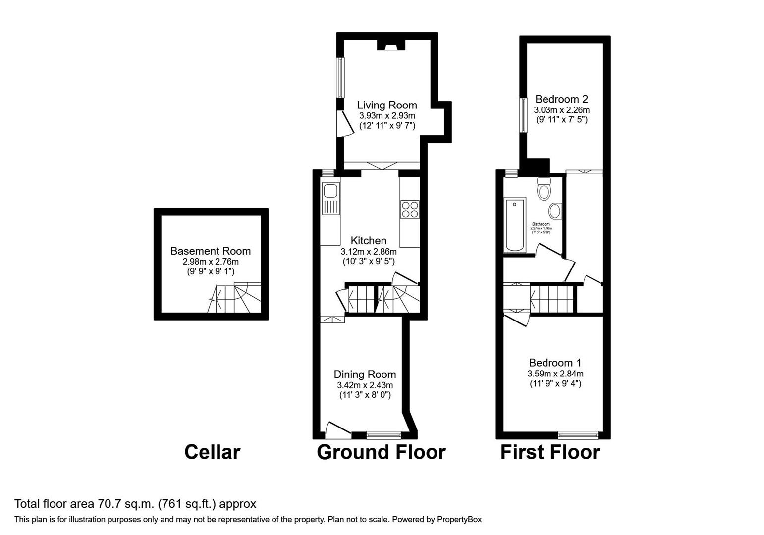 Greenside, Kendal LA9, 2 bedroom terraced house for sale 62316441