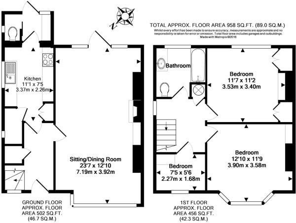 3 Bedrooms Semi-detached house for sale in 16 Blackwell Road, East Grinstead, West Sussex RH19