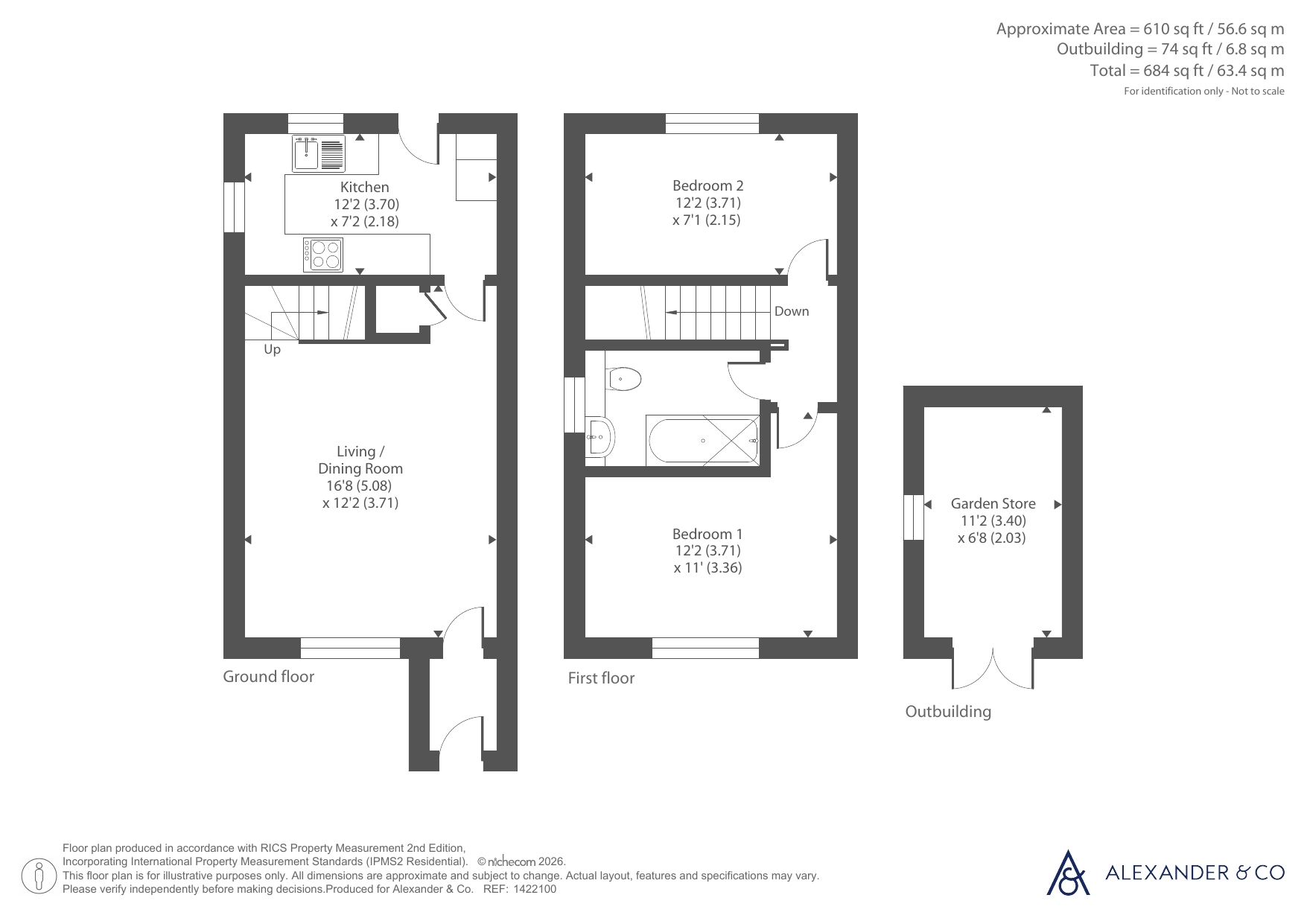 5, Gardner Rise, Northamptonshire floorplan