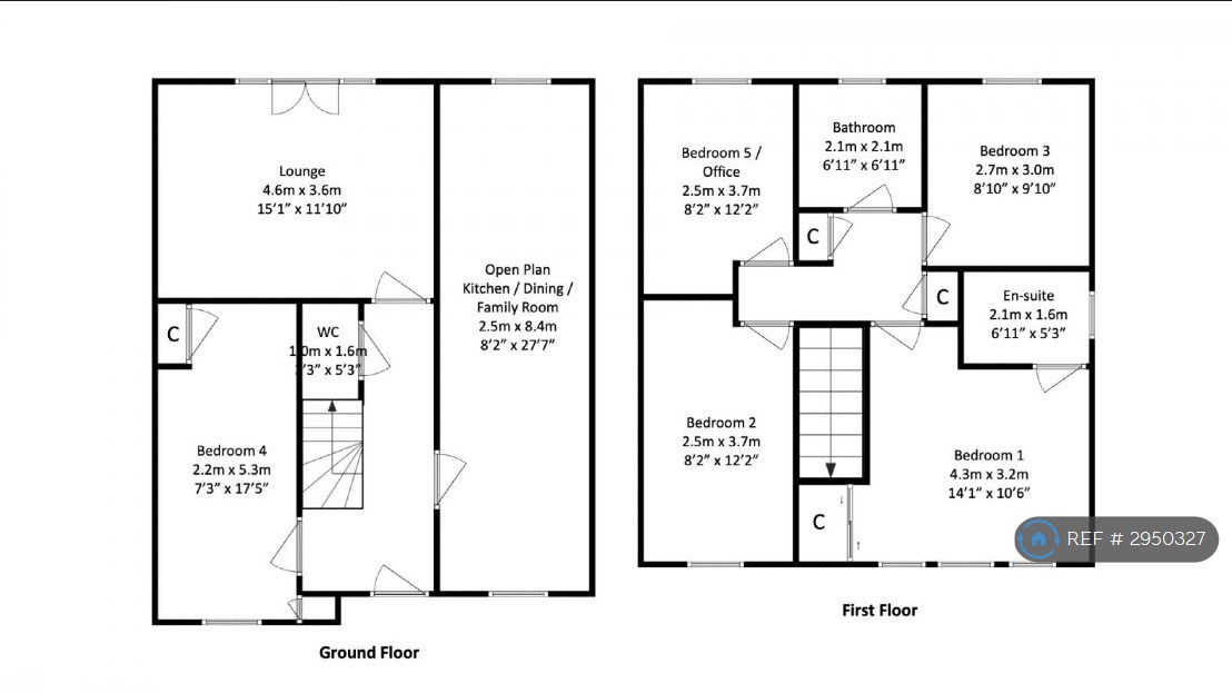 Carfin, Motherwell floorplan