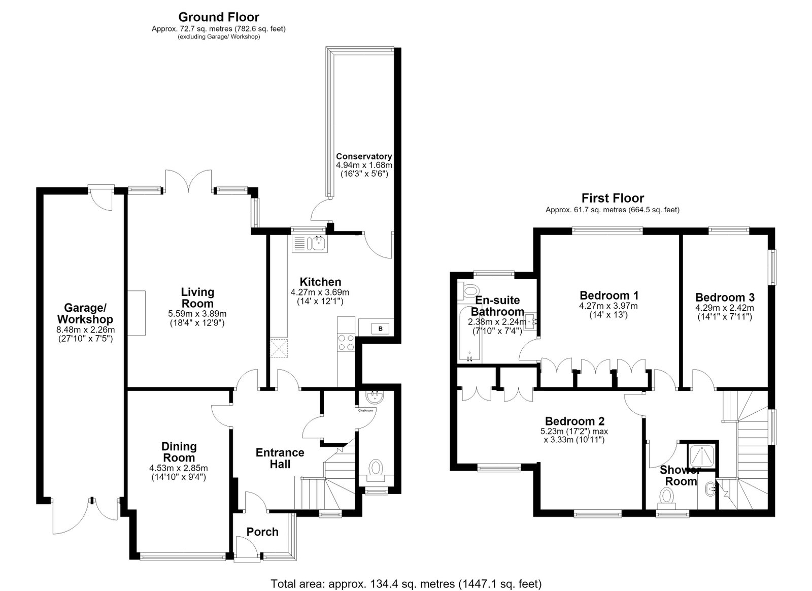 18, Green Lane, Gloucester floorplan