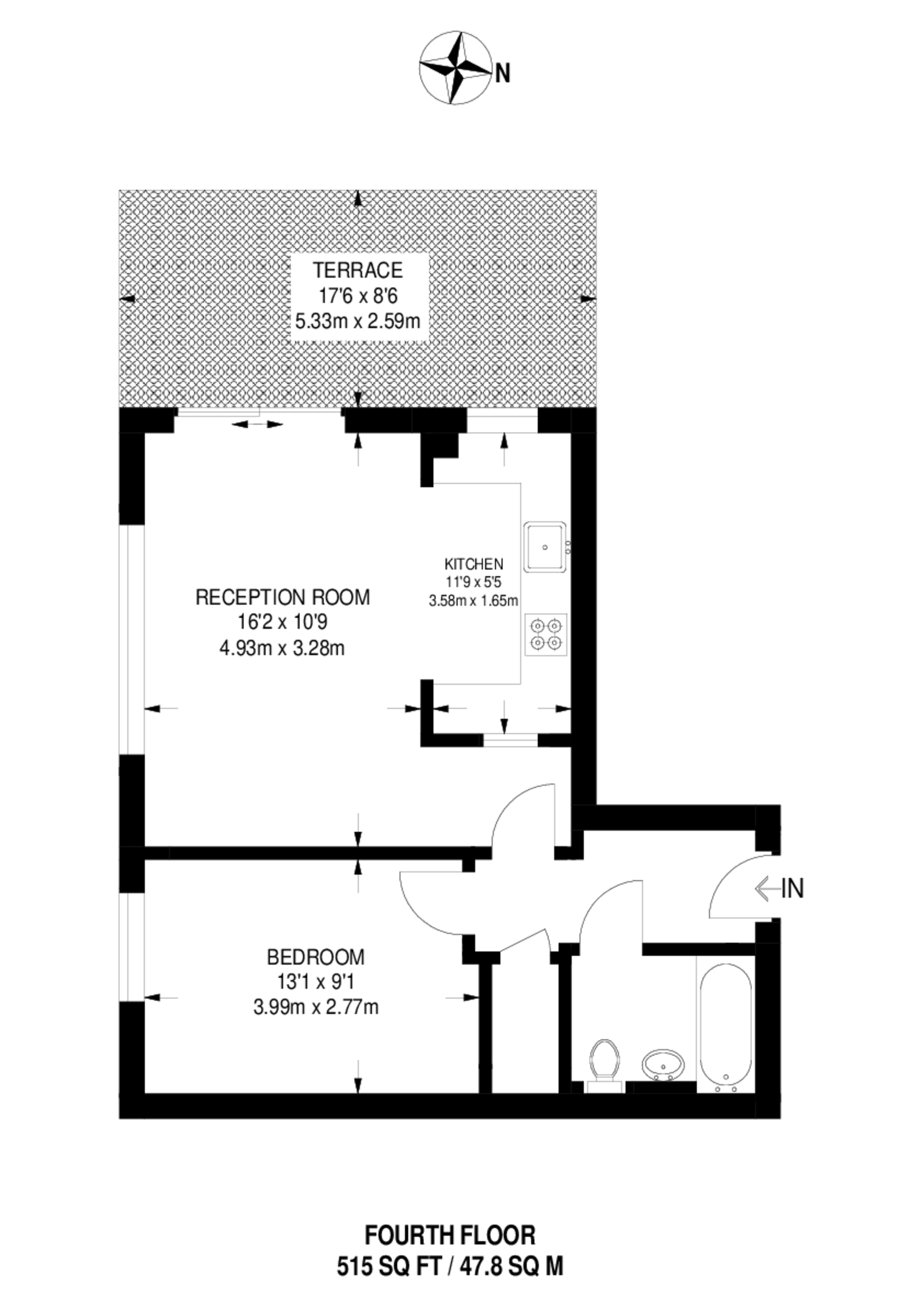 Southern Row, North Kensington floorplan