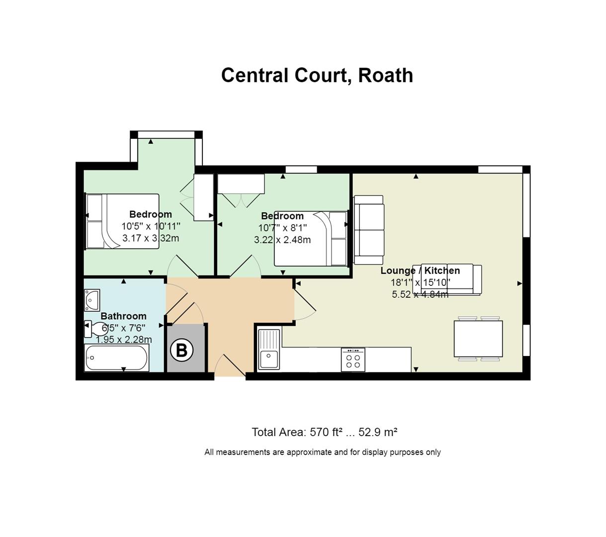 2 Bedrooms Flat to rent in Newport Road, Roath, Cardiff CF24