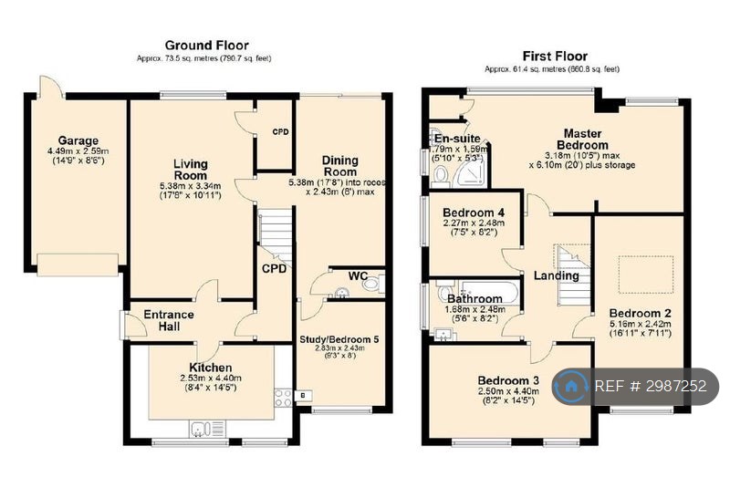 Norwich floorplan