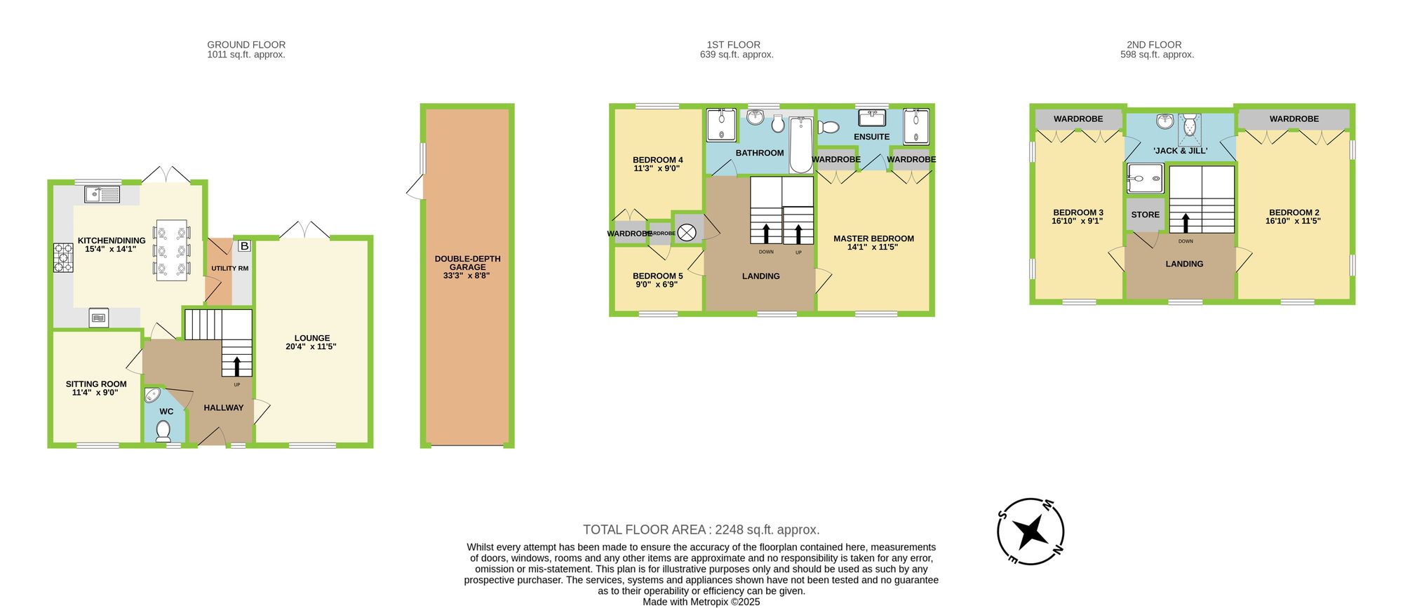 Crystal Wood Drive, Miskin, CF72 floorplan