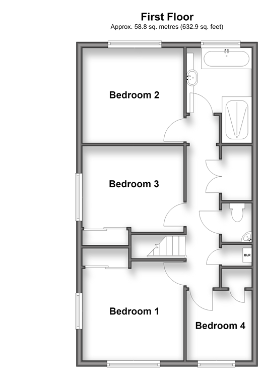 Longhurst Drive Walderslade, Chatham floorplan