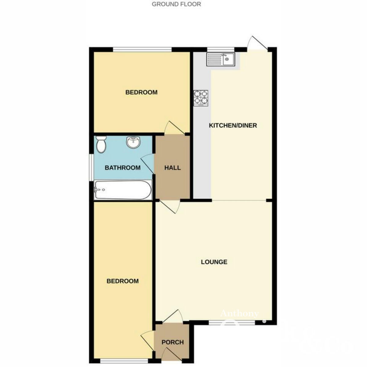 35, Labworth Road, Canvey Island floorplan