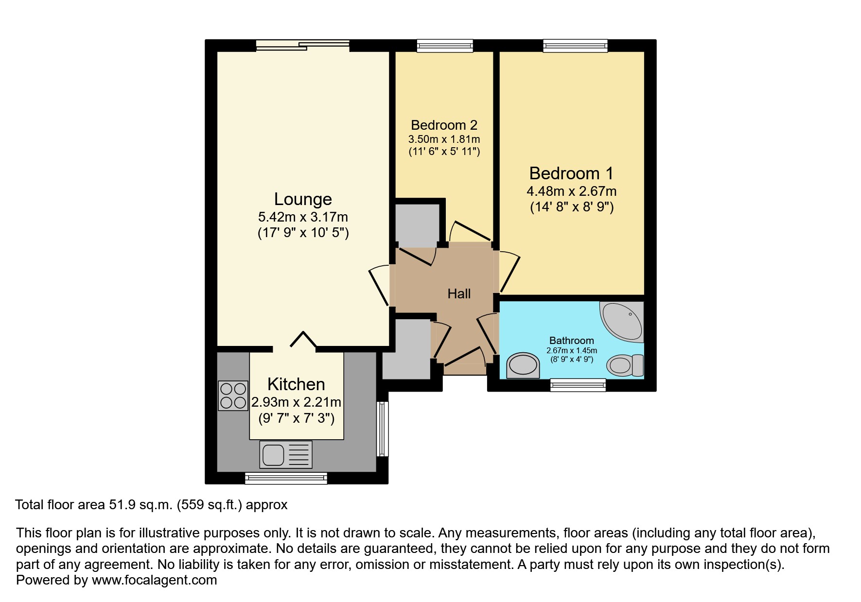 36, Catton Court, Old Catton floorplan