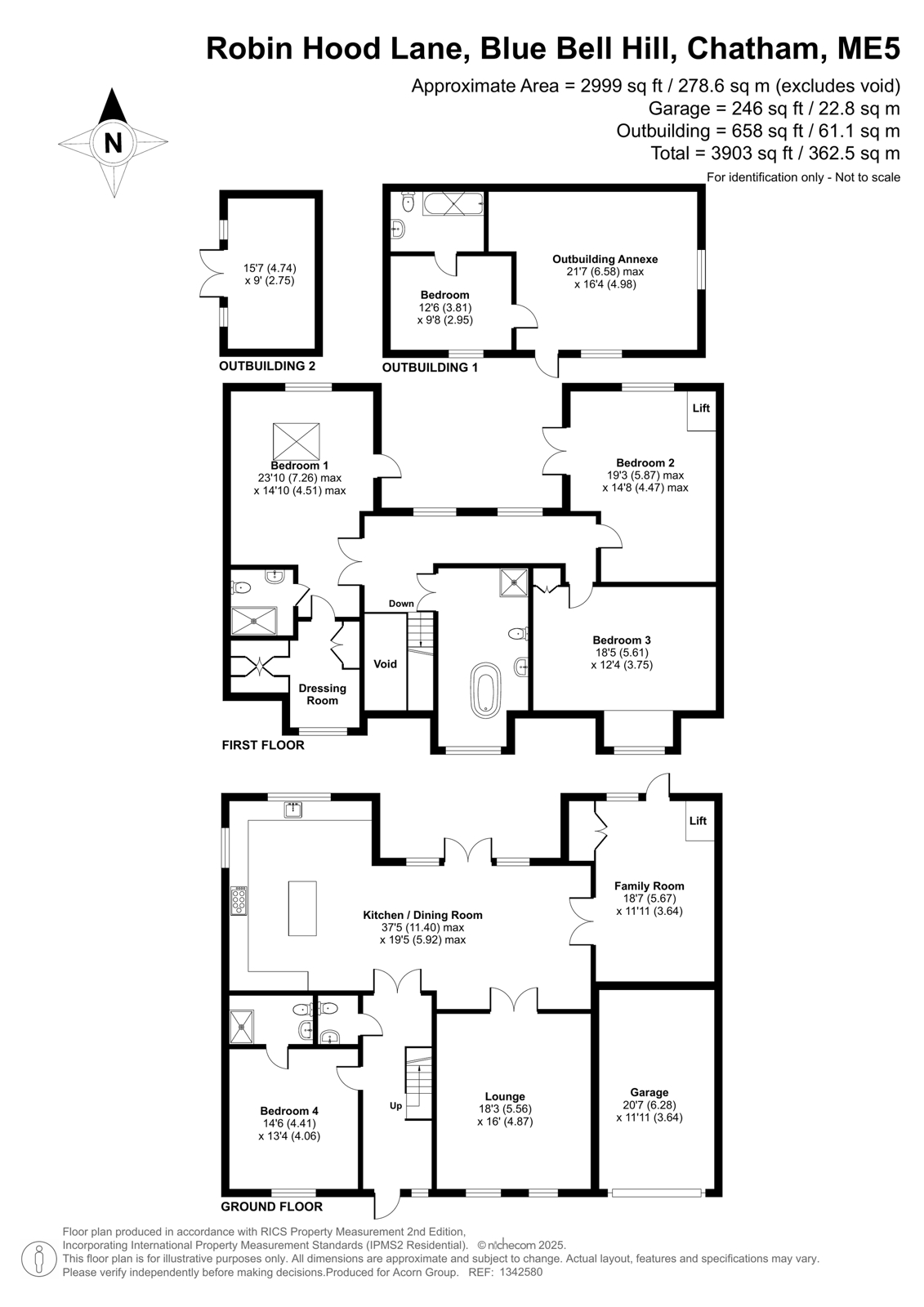 302, Robin Hood Lane, Chatham floorplan