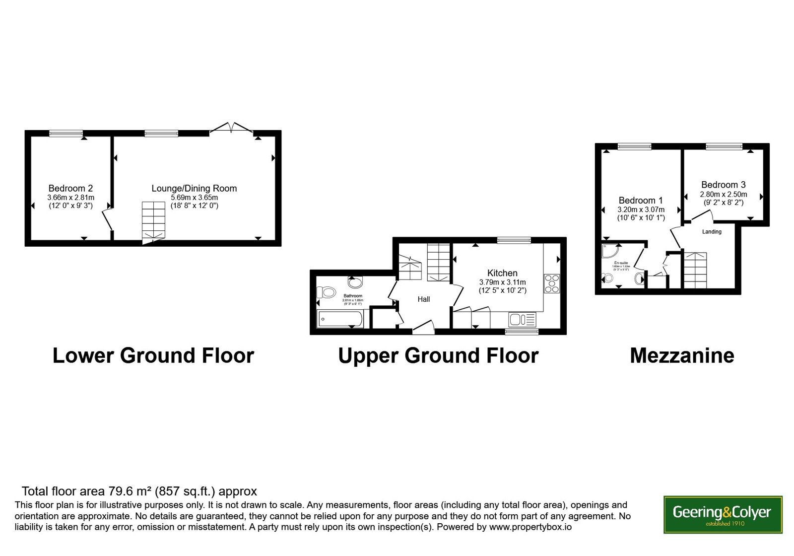 3 Mill House,, Mill Race, Dover floorplan