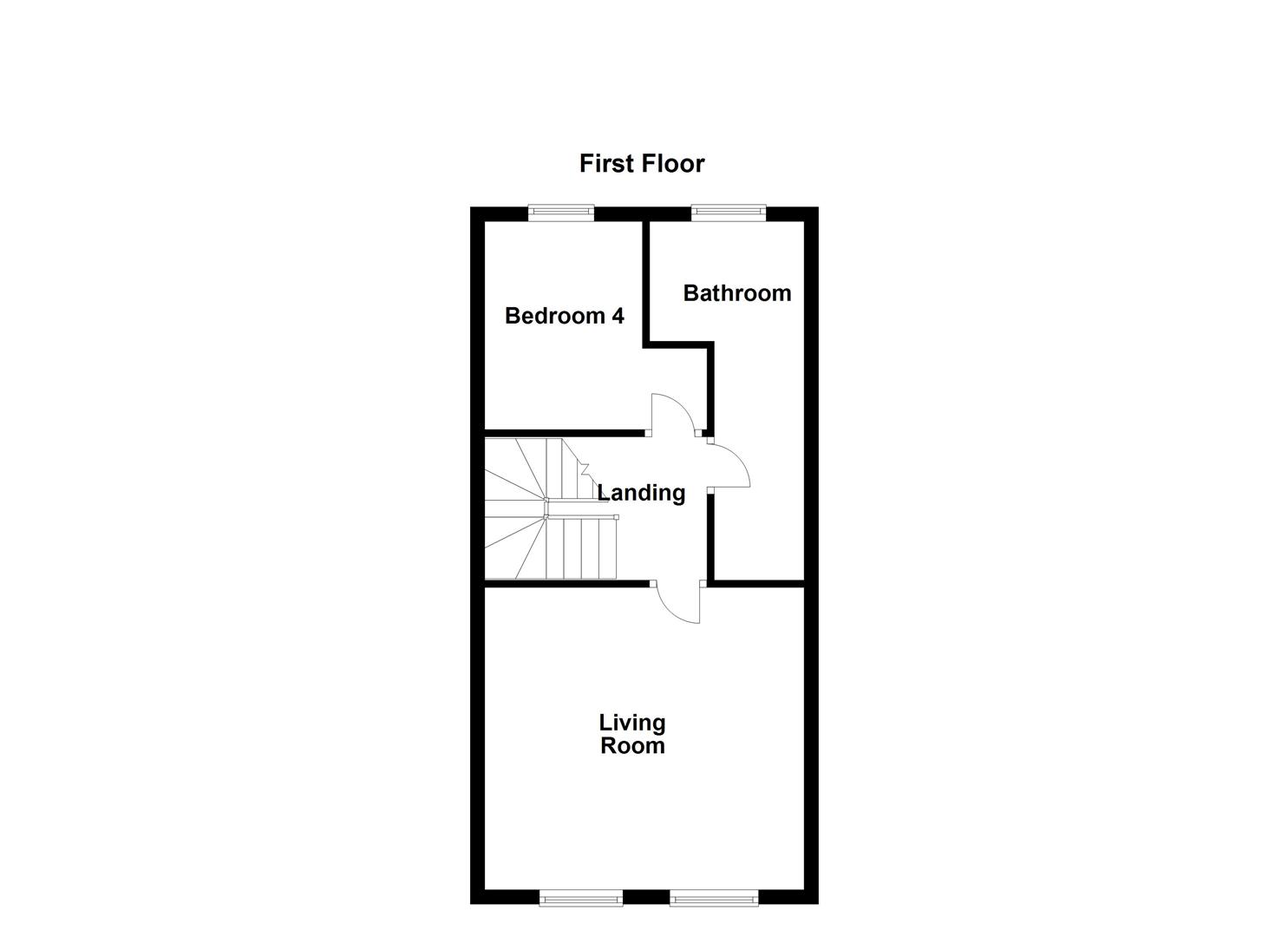 4, Hepworth Close, Barnsley floorplan