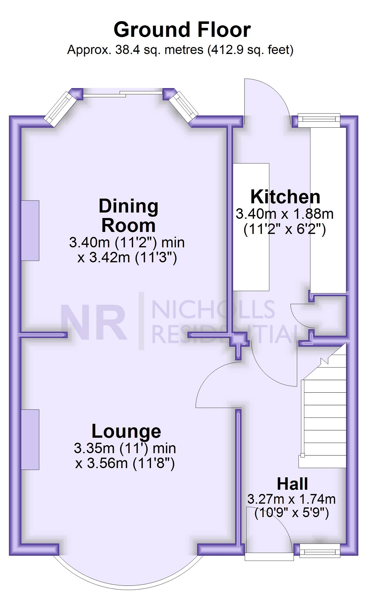 79, Walton Avenue, North Cheam floorplan