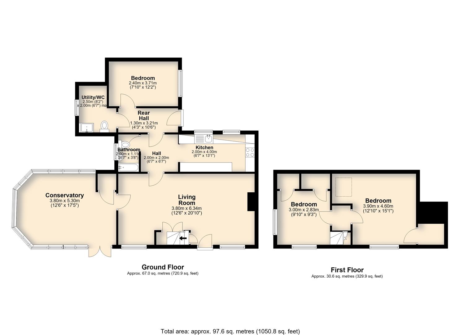 Kevanna, Church Road, South Lopham floorplan
