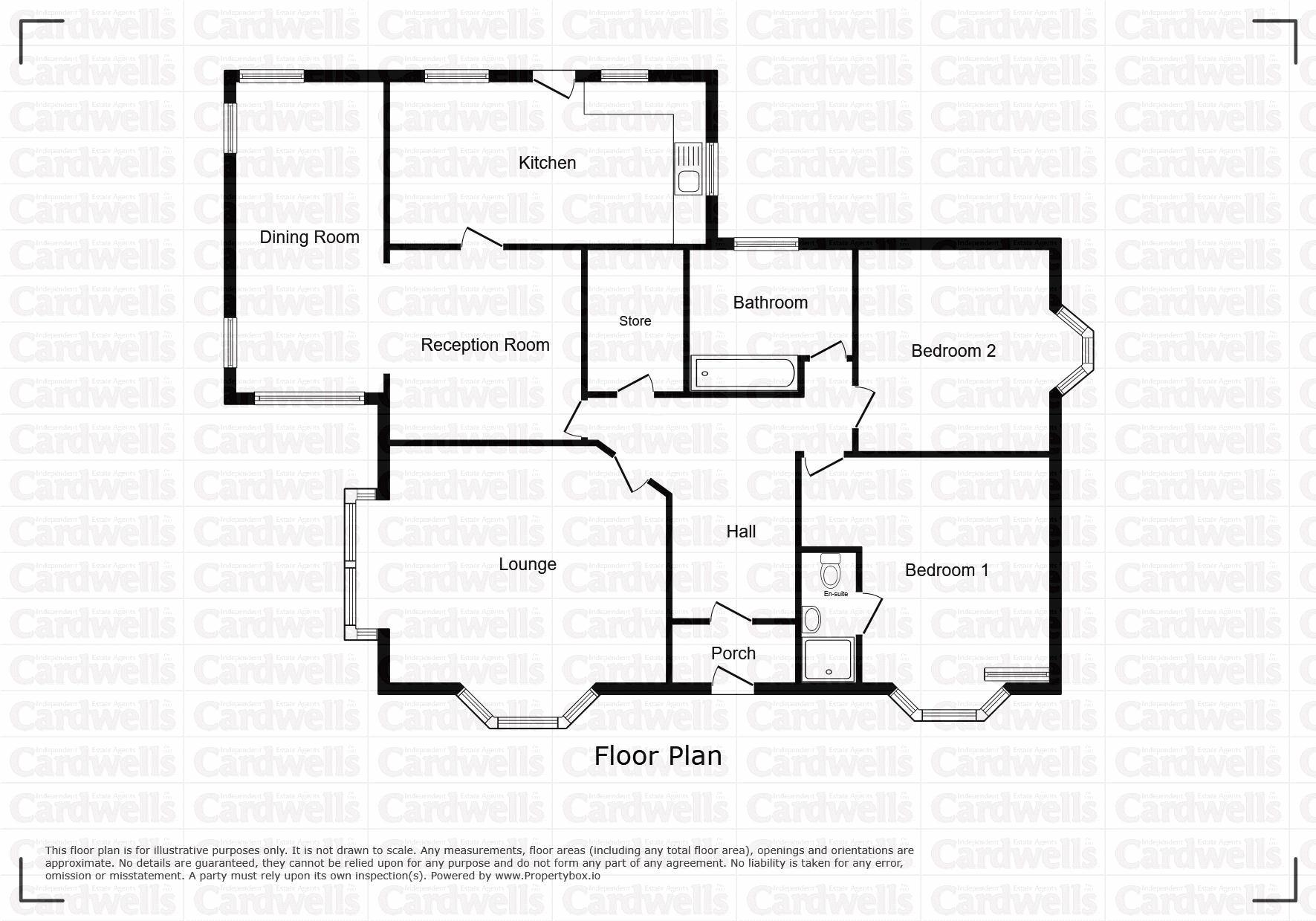528, Church Road, Bolton floorplan