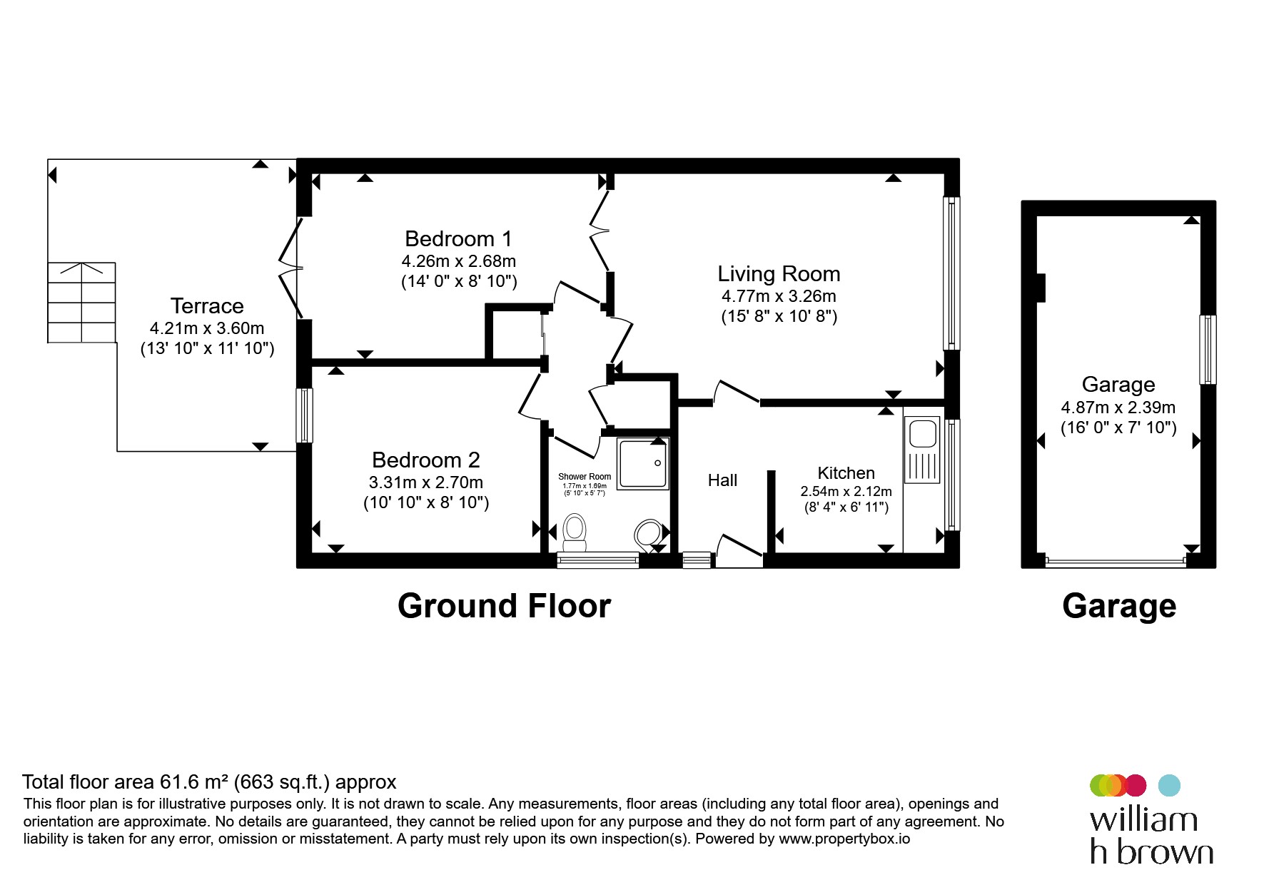 16, Miller Close, Kettering floorplan