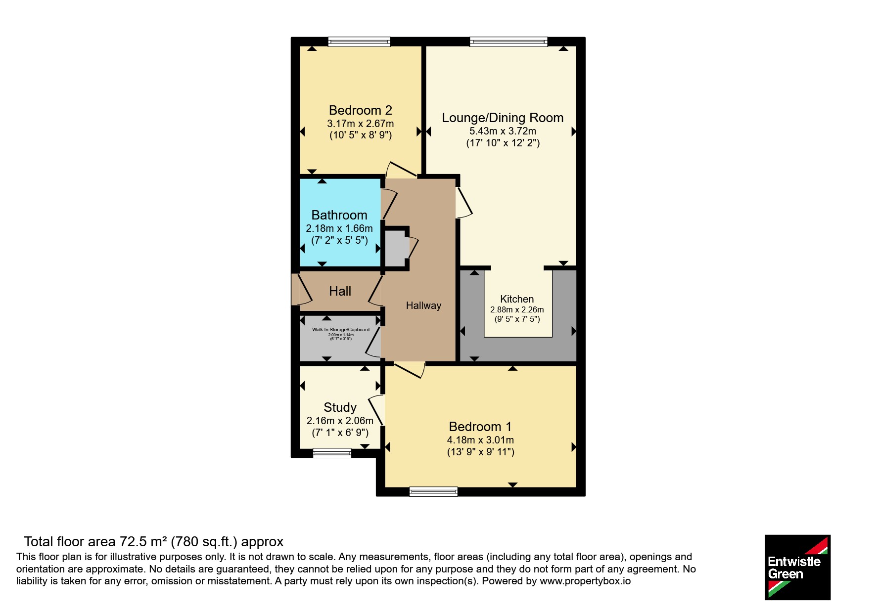 2, Woodsome Park, Liverpool floorplan