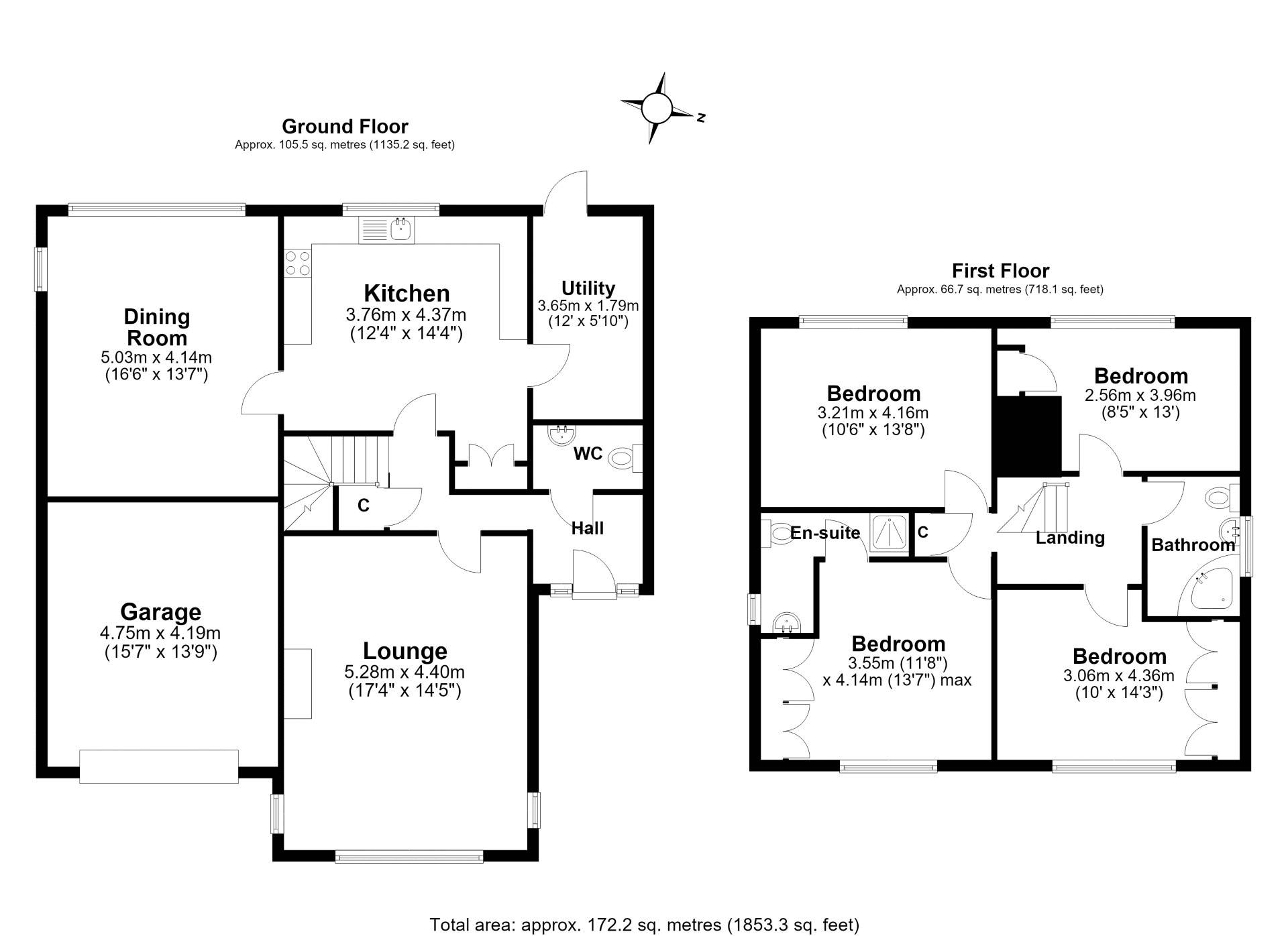 Hiatt Avenue, Telford floorplan