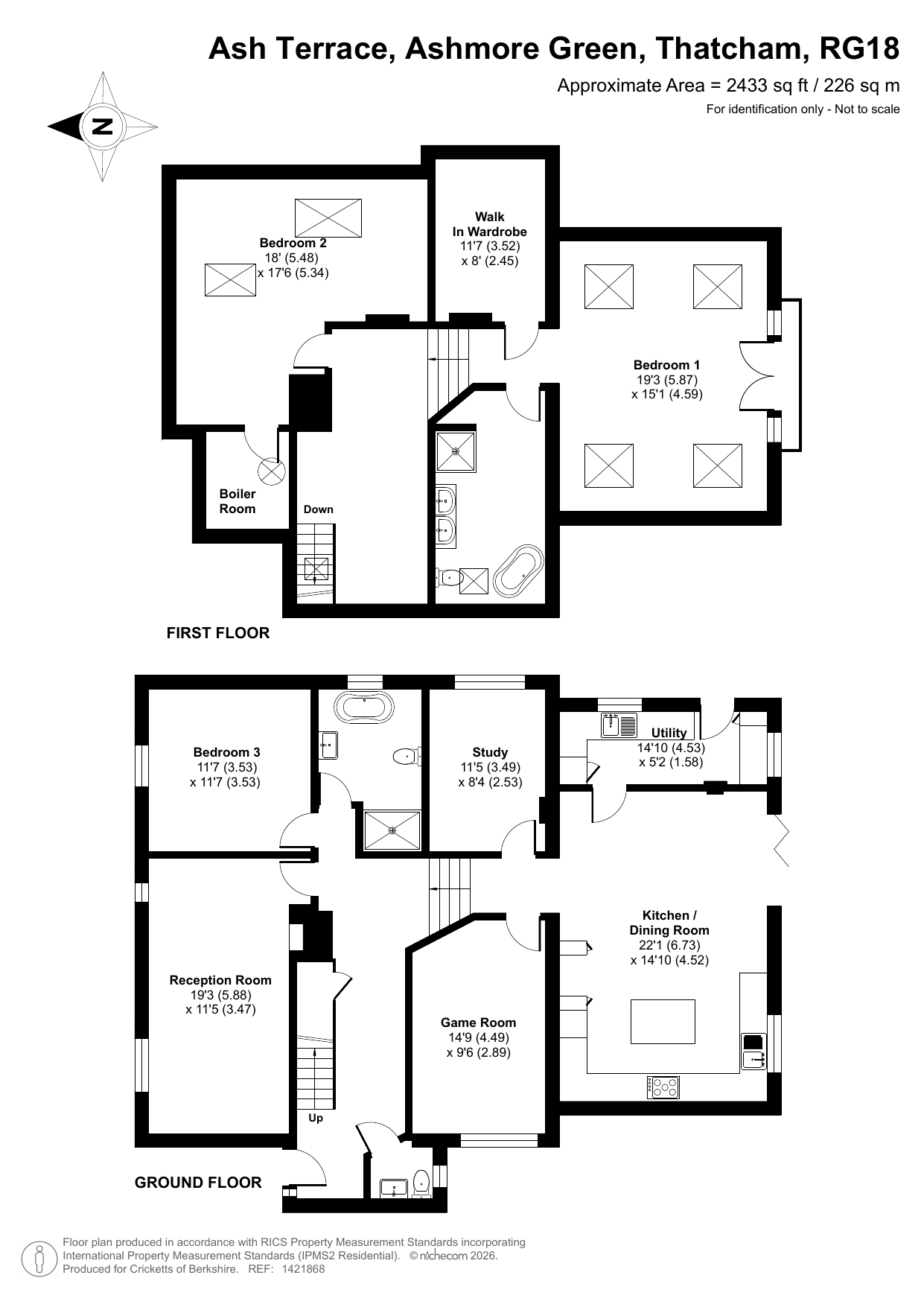 The Highlands, Ash Terrace, Thatcham floorplan