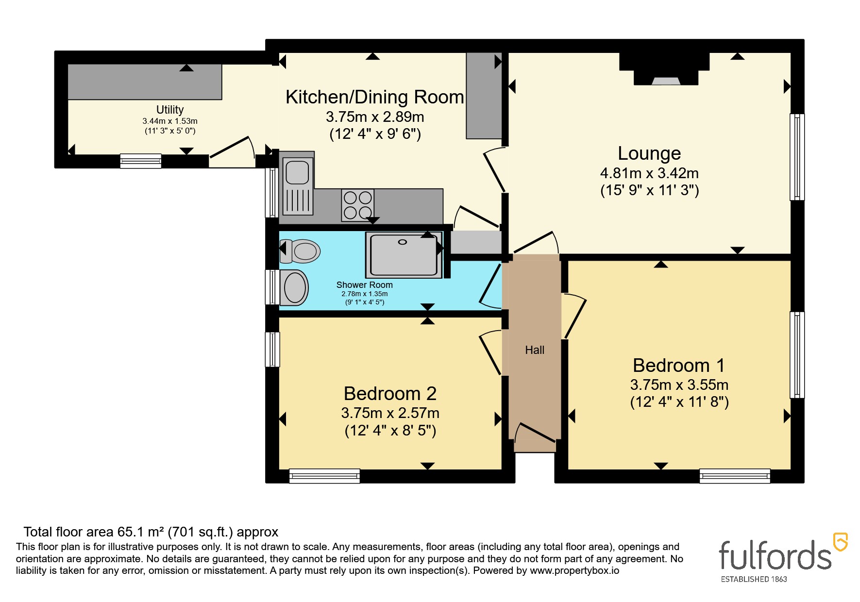 92, Longstone Road, Devon floorplan
